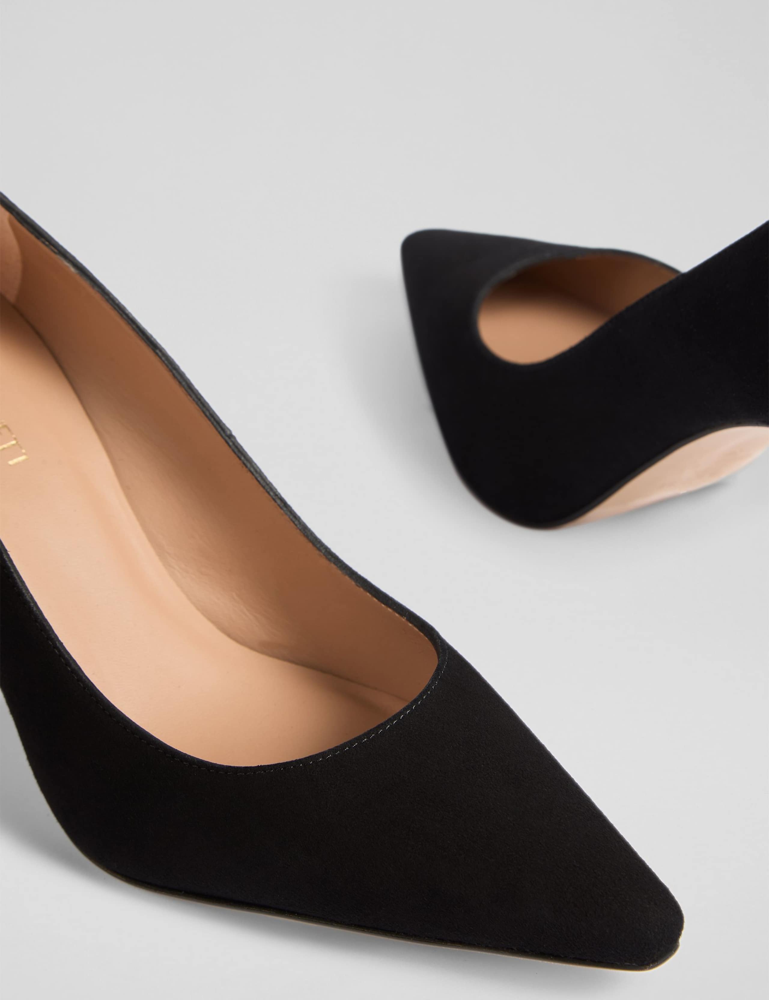 Suede Stiletto Heel Pointed Court Shoes 3 of 3