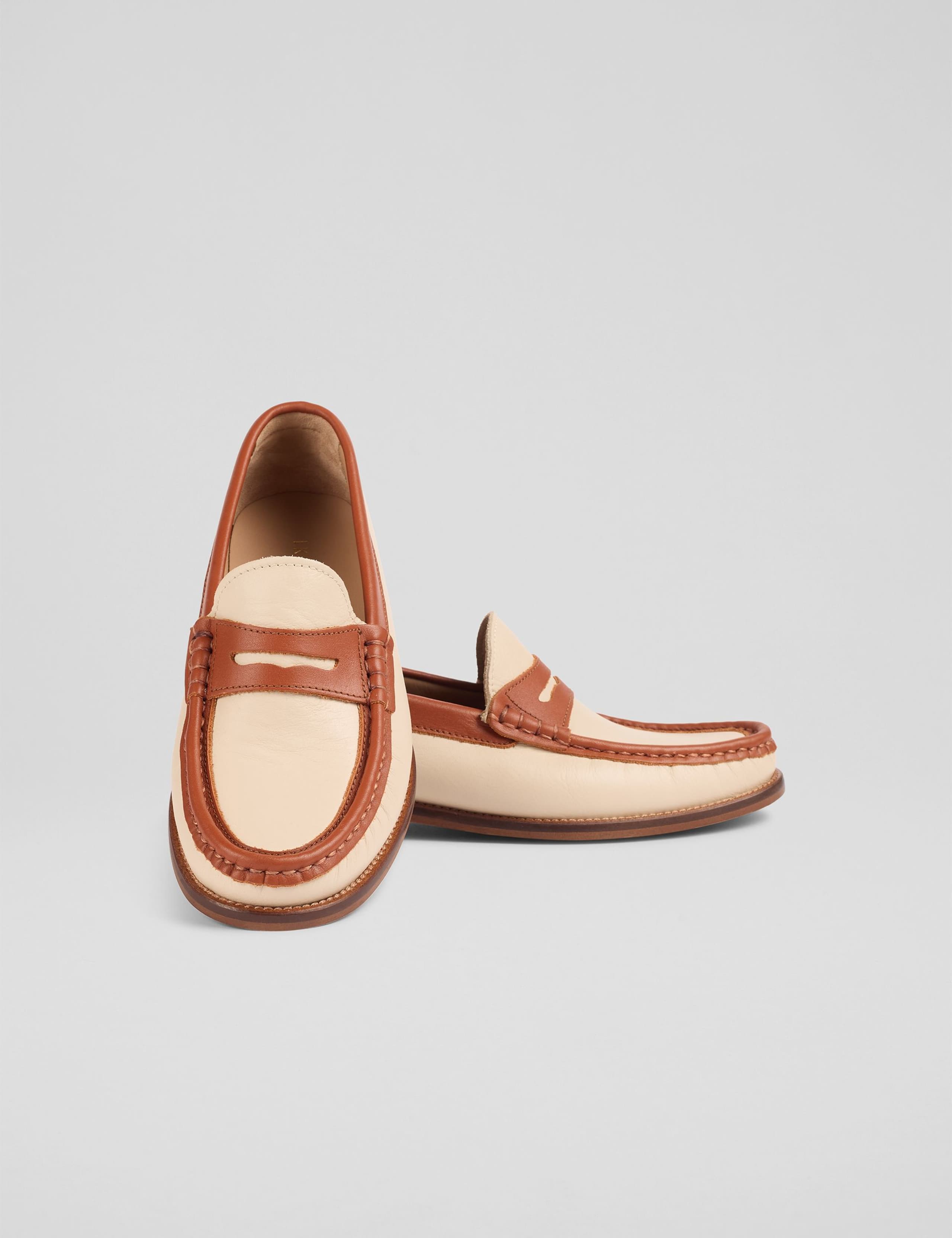 Leather Penny Loafers 2 of 4