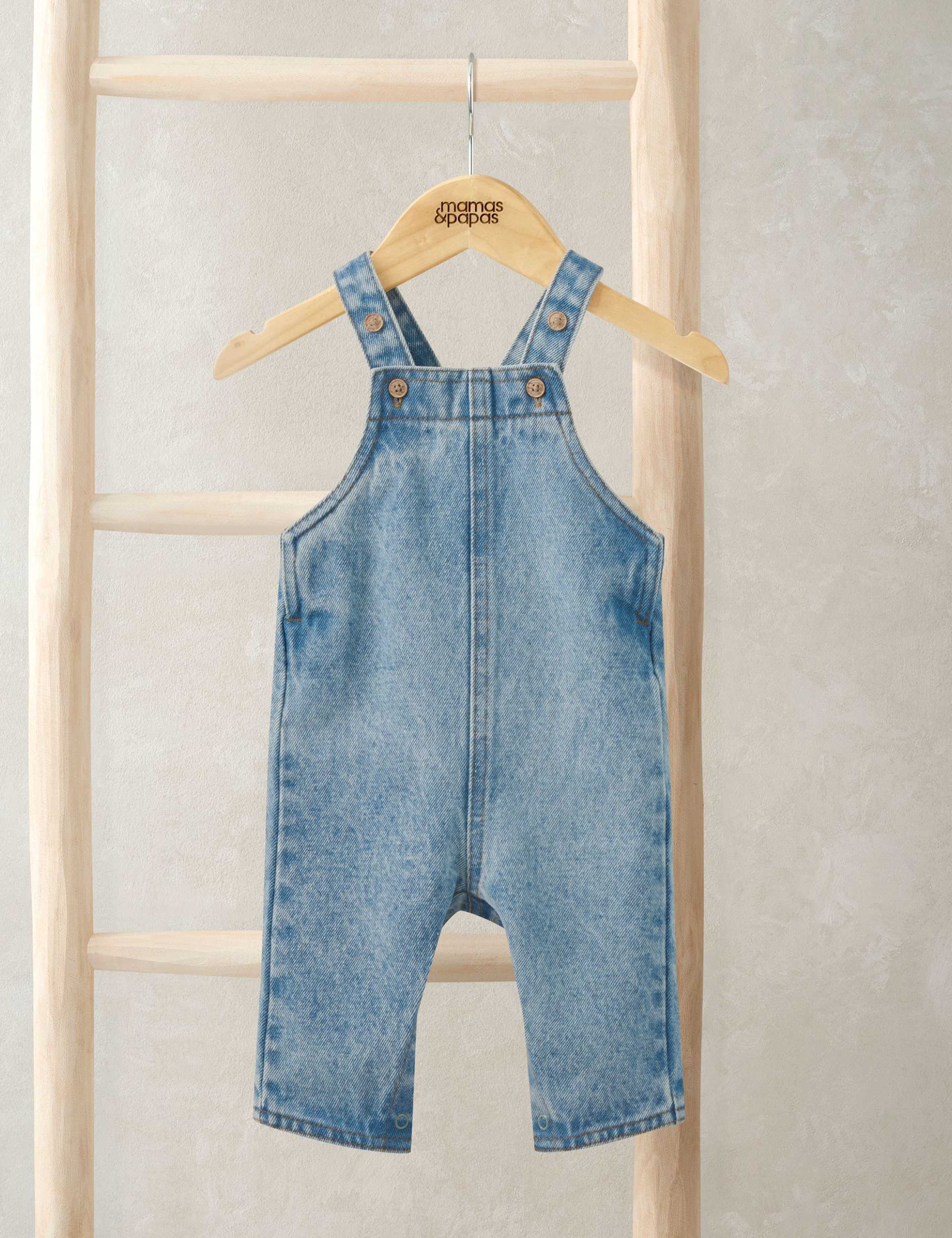 Denim Dungarees (0-36 Months) 1 of 2