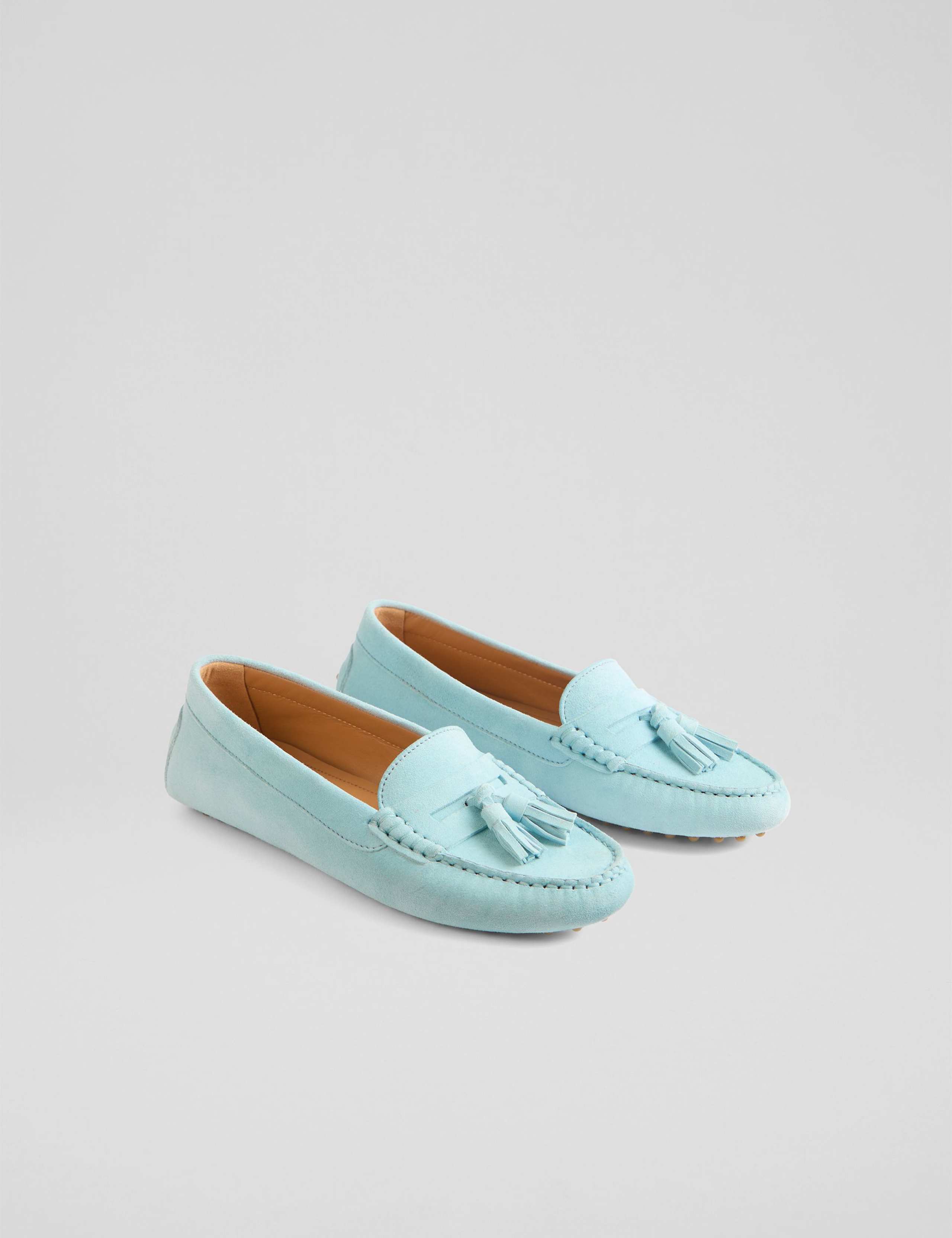 Leather Tassel Flat Moccasin Loafers 2 of 3