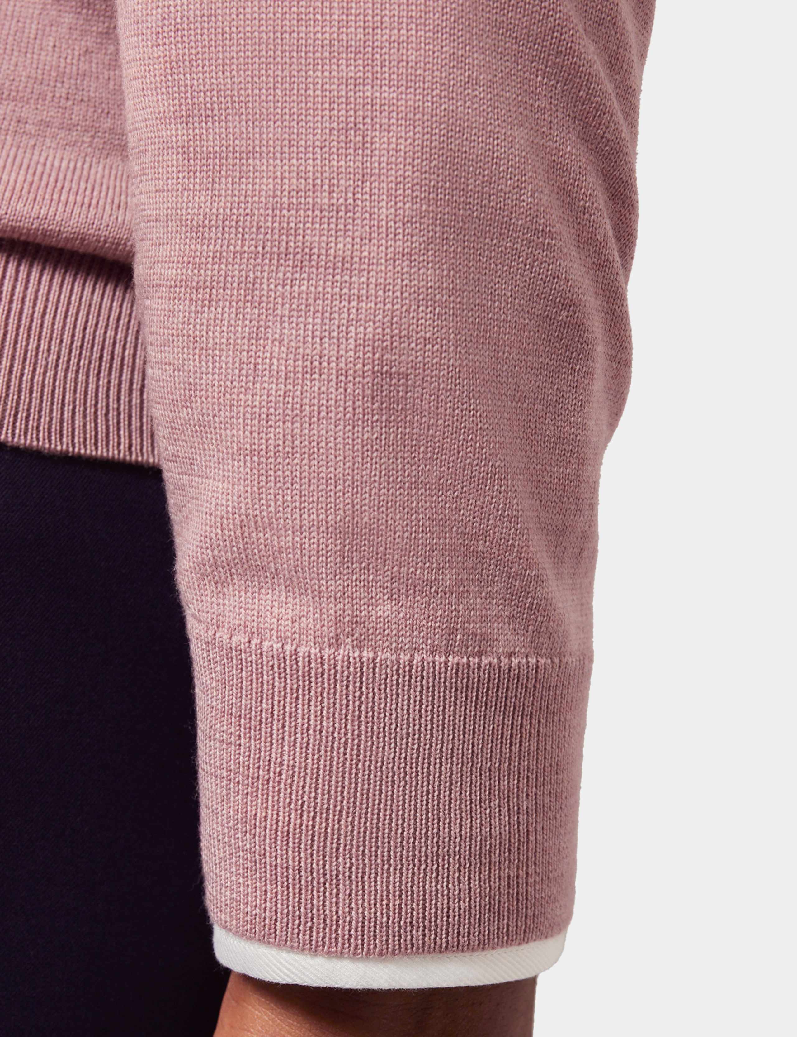 Pure Wool Half Zip Jumper 4 of 5