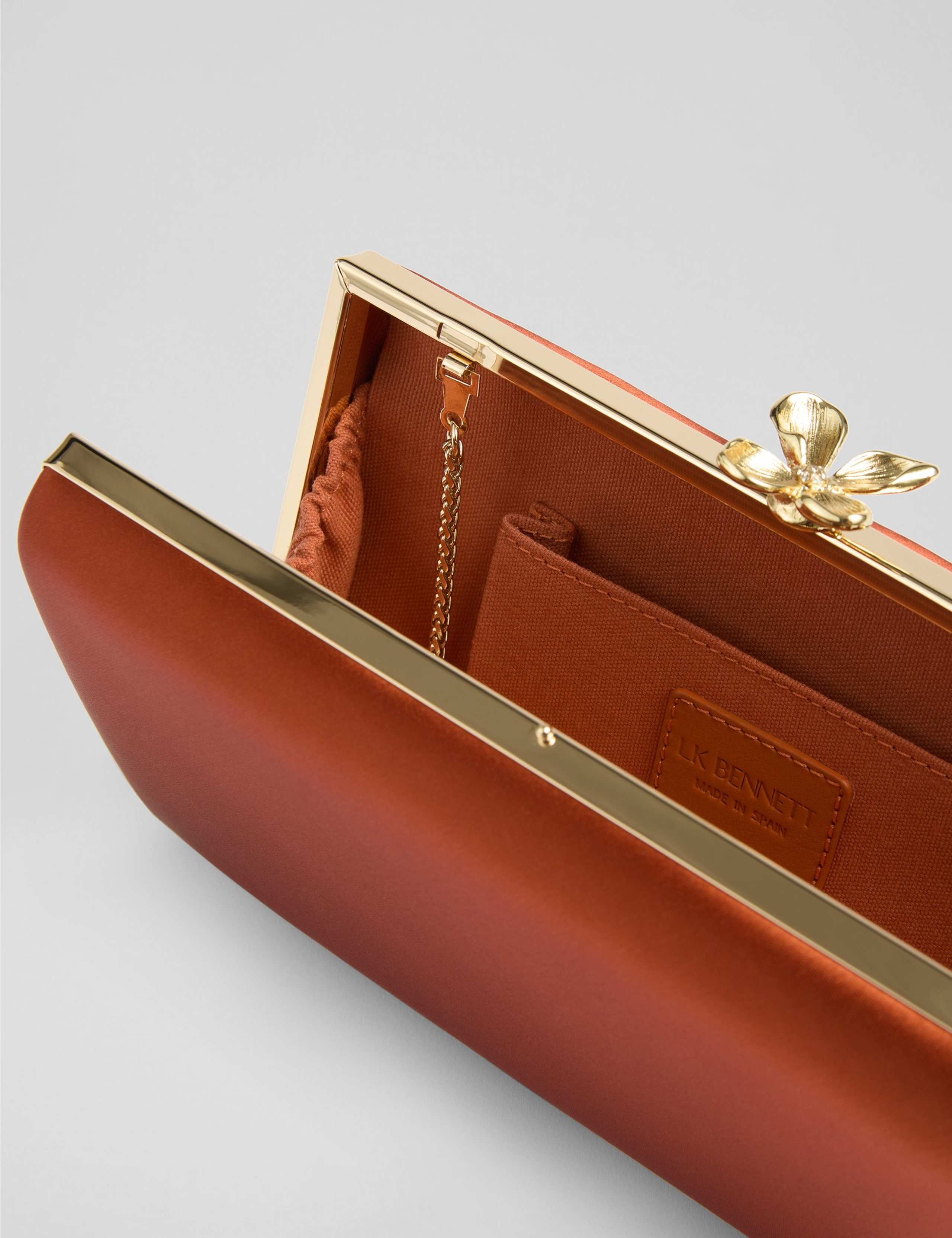 Suede Clutch Bag 2 of 3