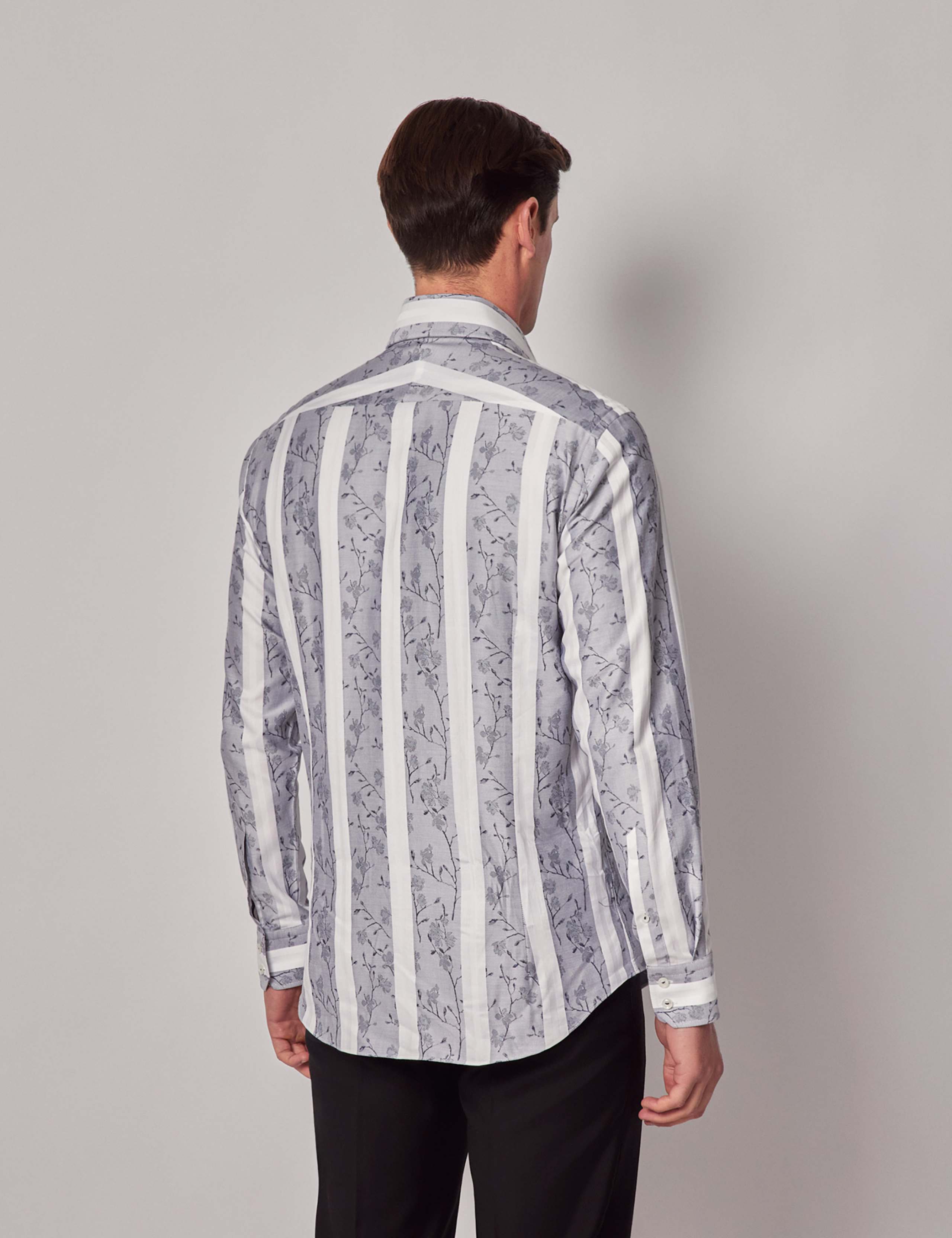 Regular Fit Pure Cotton Striped Shirt 2 of 3