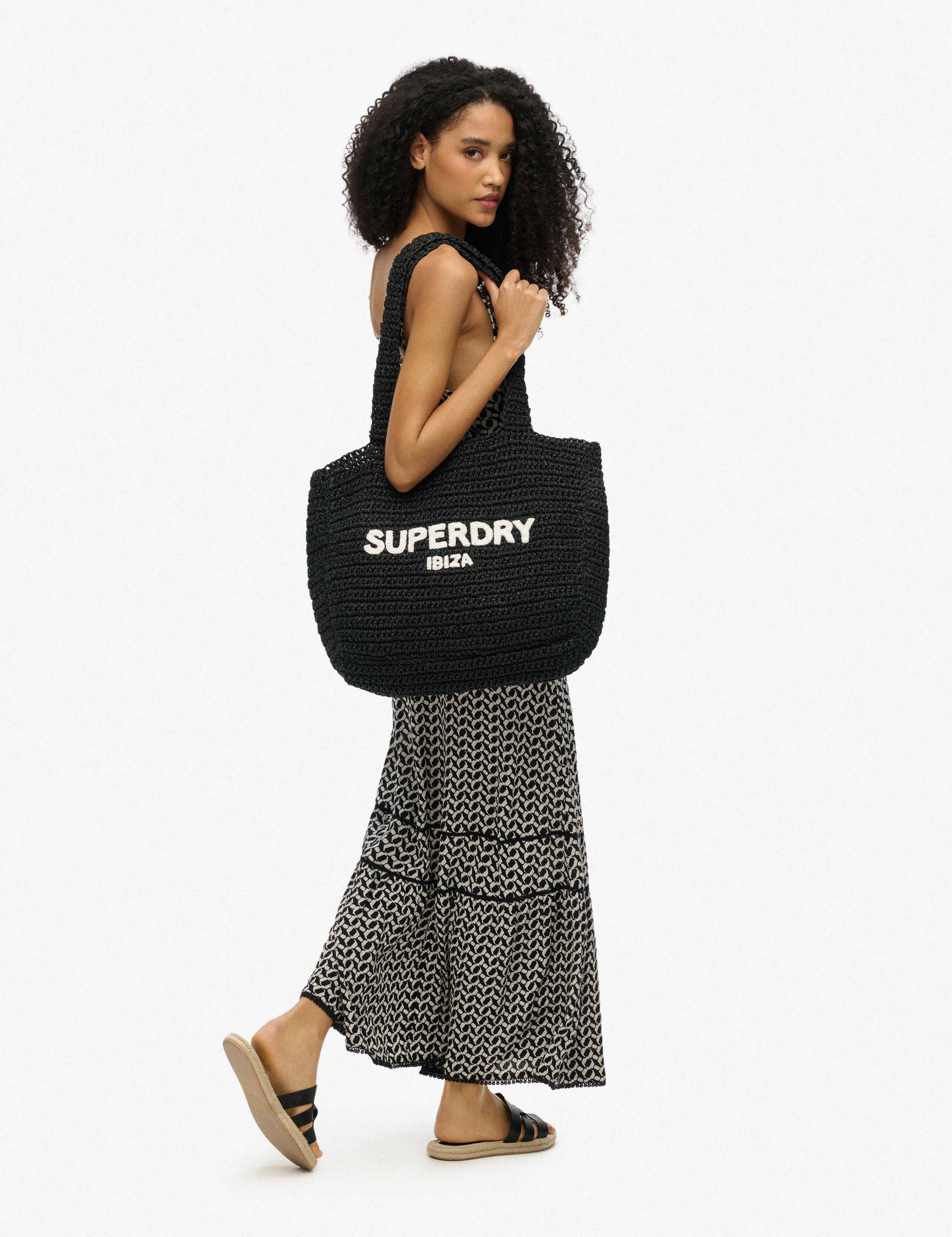 Printed Scoop Neck Strappy Maxi Beach Dress 2 of 5