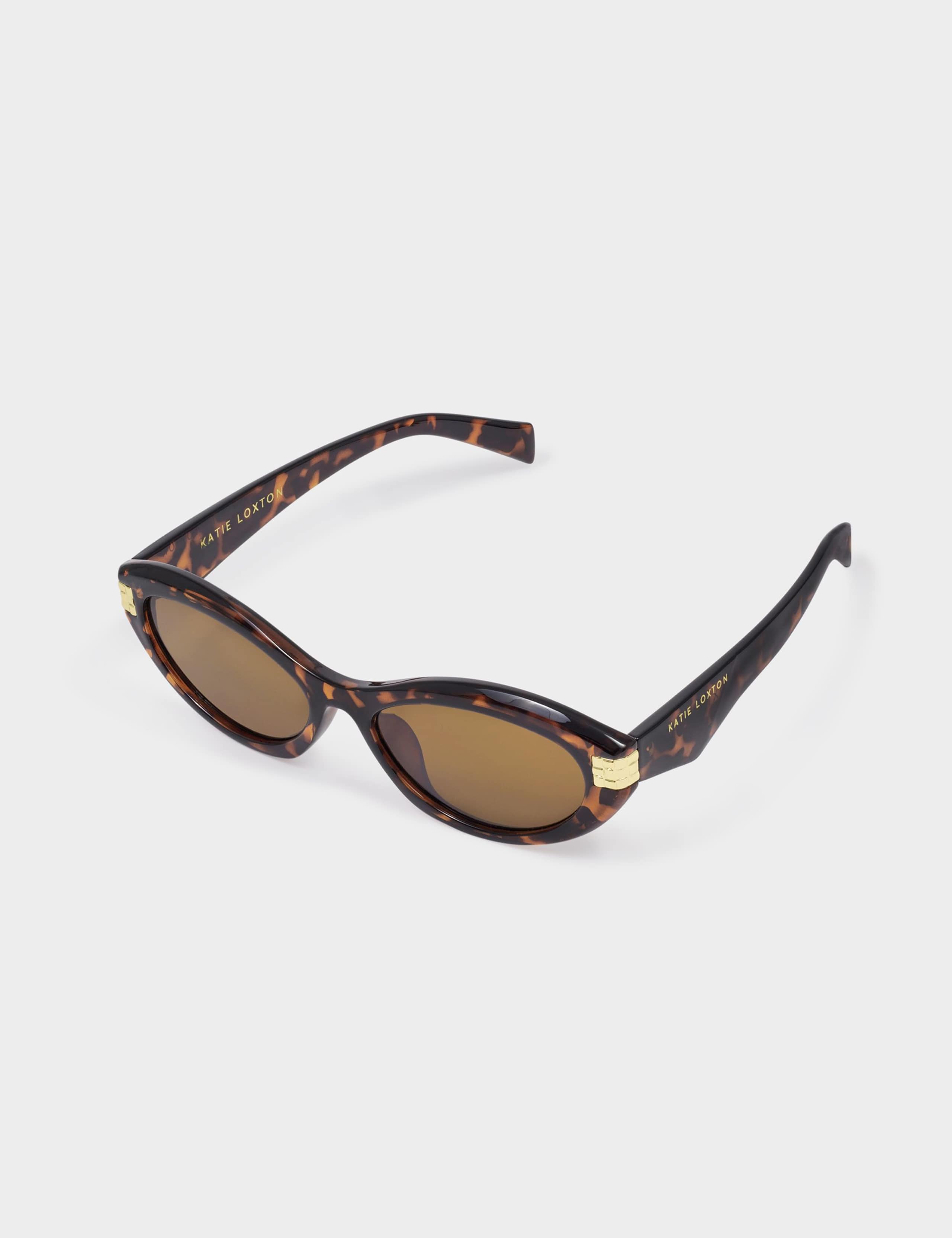 Animal Print Oval Sunglasses 3 of 6