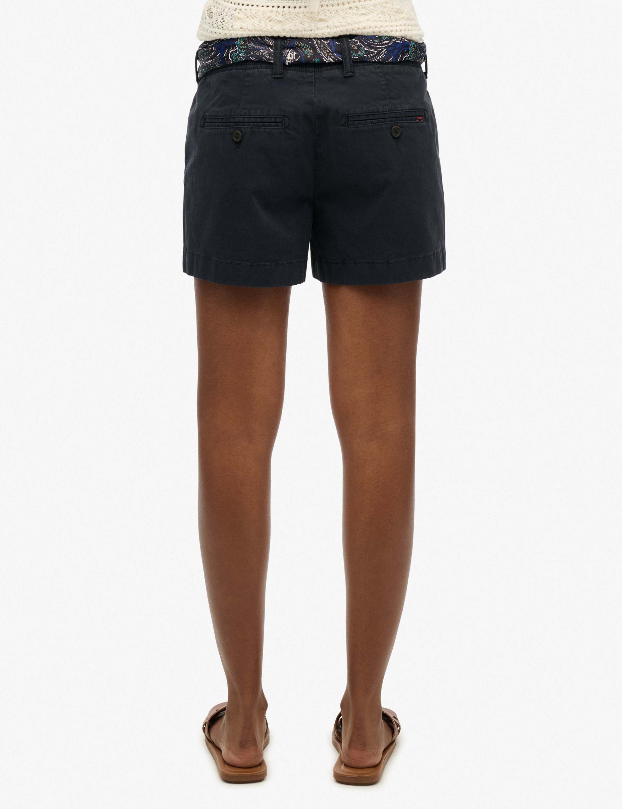 Cotton Rich Belted Chino Shorts 5 of 5