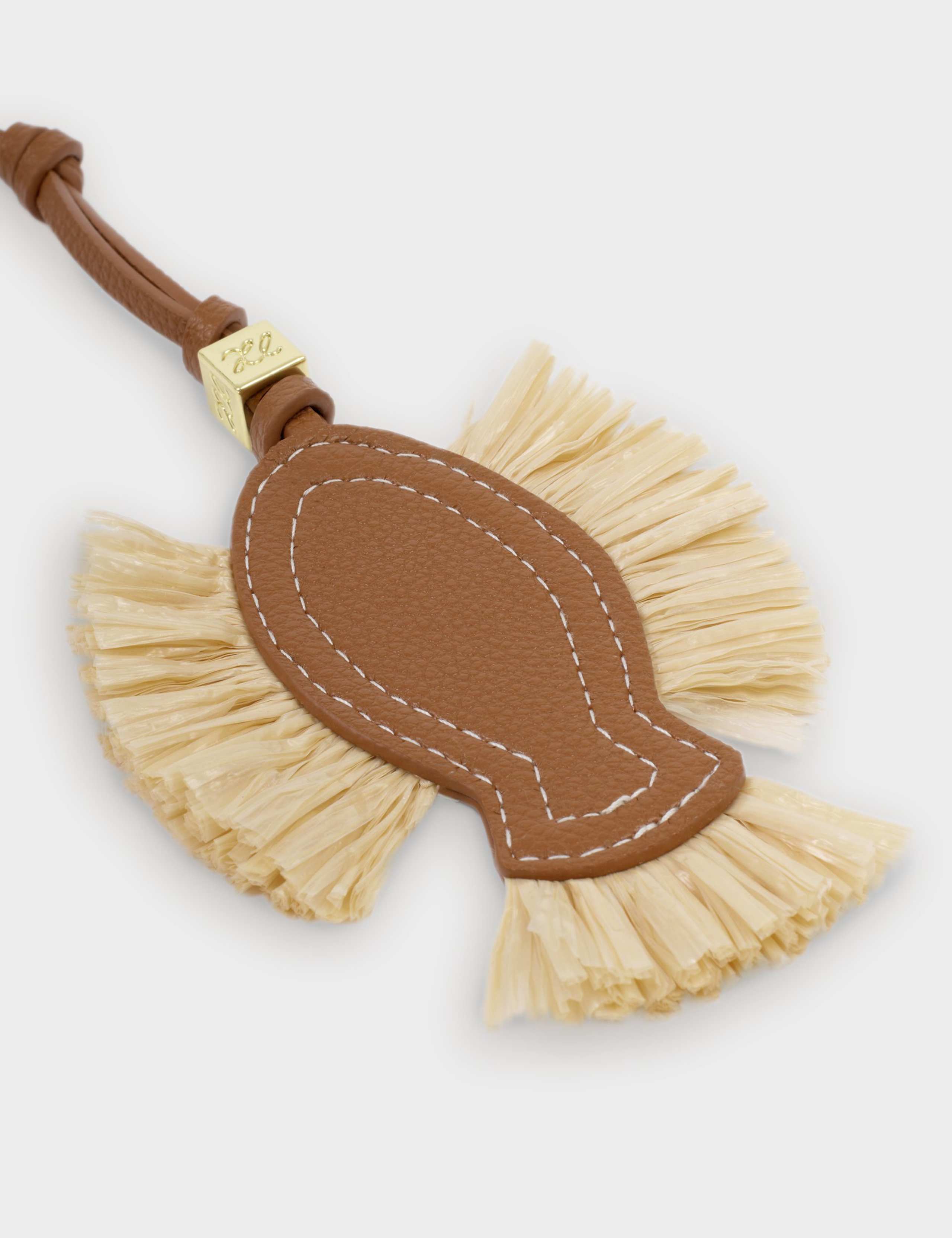 Raffia Fish Bag Charm 2 of 5