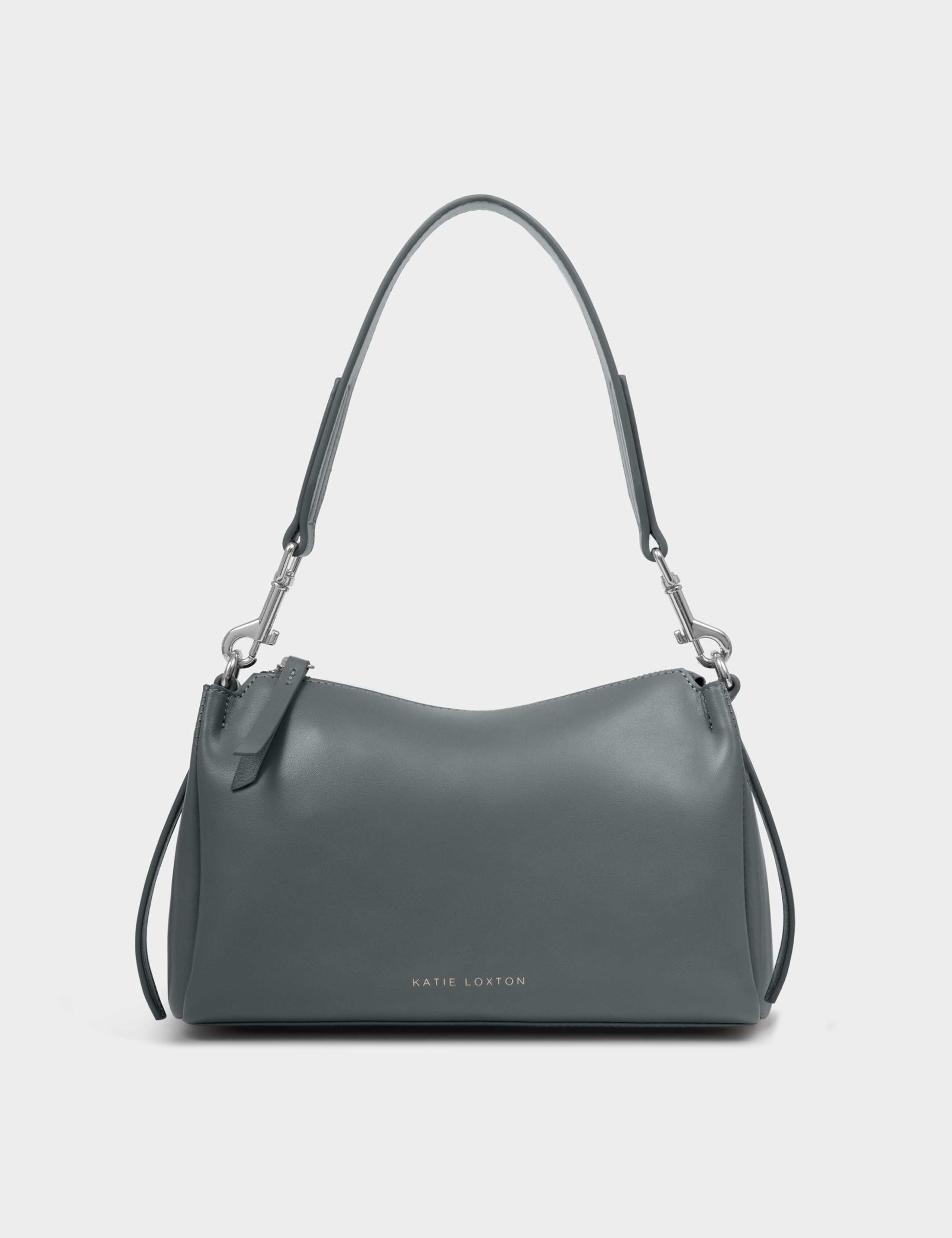 Faux Leather Top Handle Cross Body Bag 3 of 6