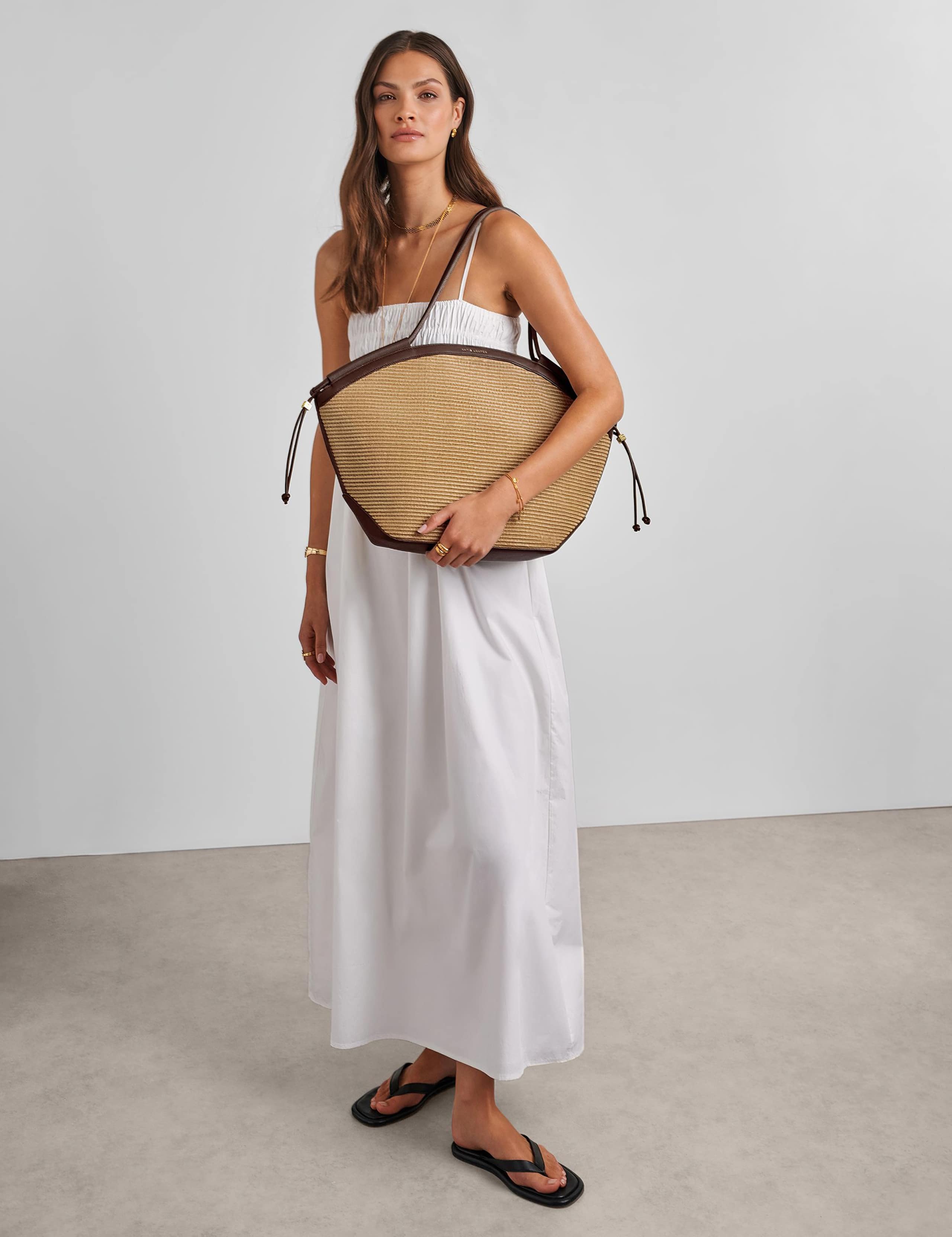 Raffia Tote Bag 1 of 6