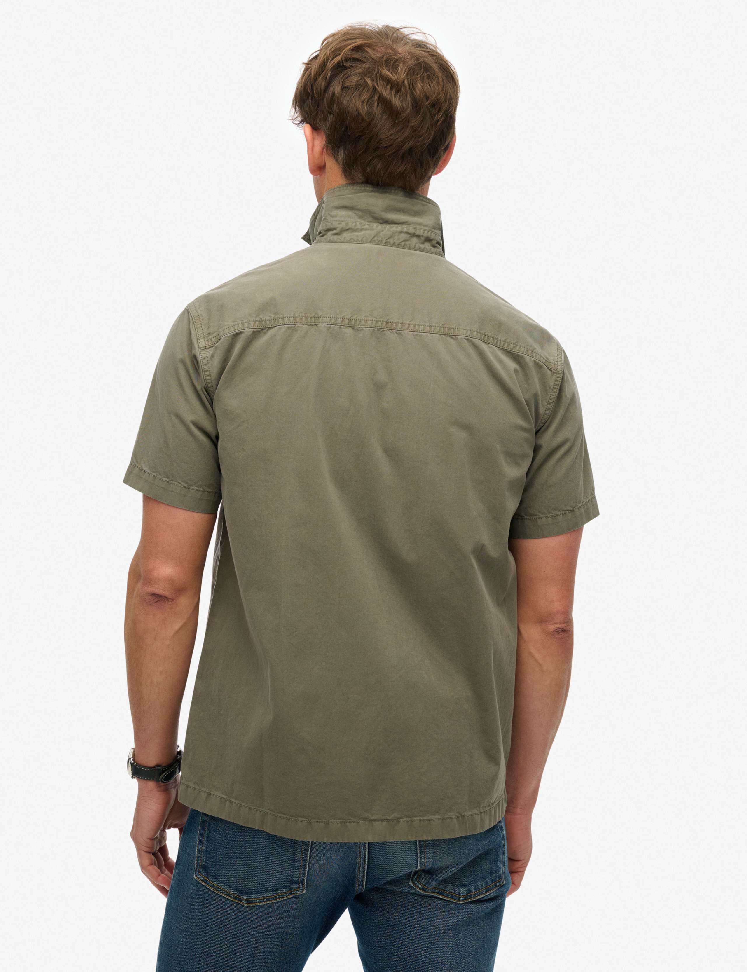 Relaxed Fit Pure Cotton Overshirt 2 of 4