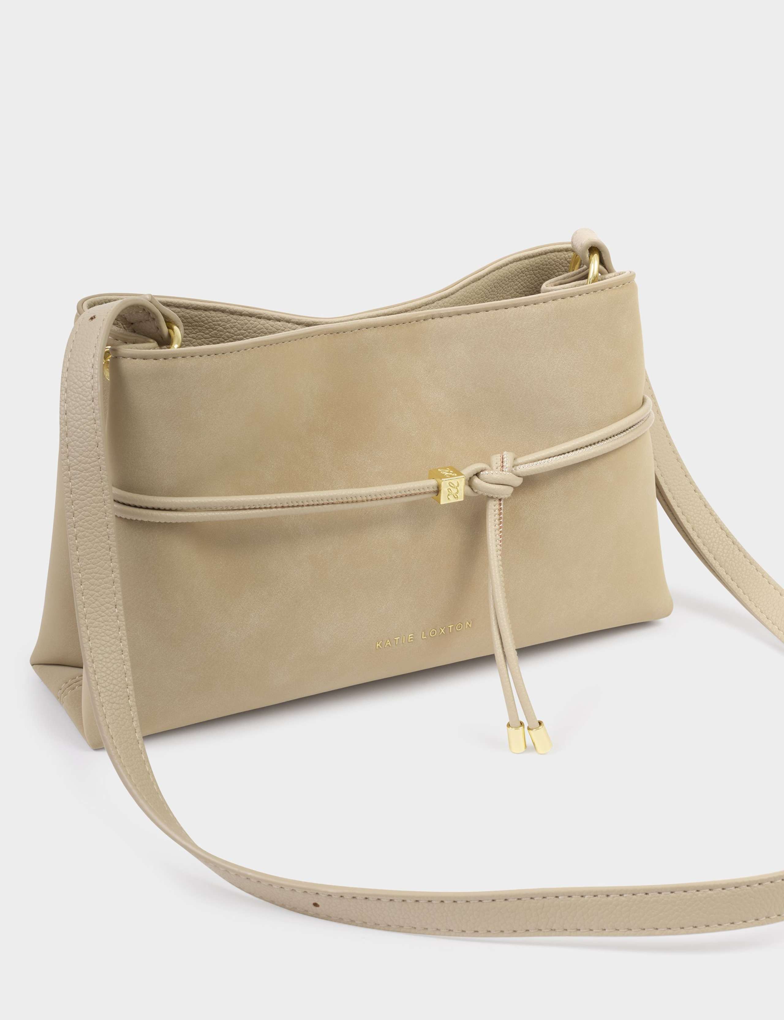 Faux Suede Shoulder Cross Body Bag 4 of 6