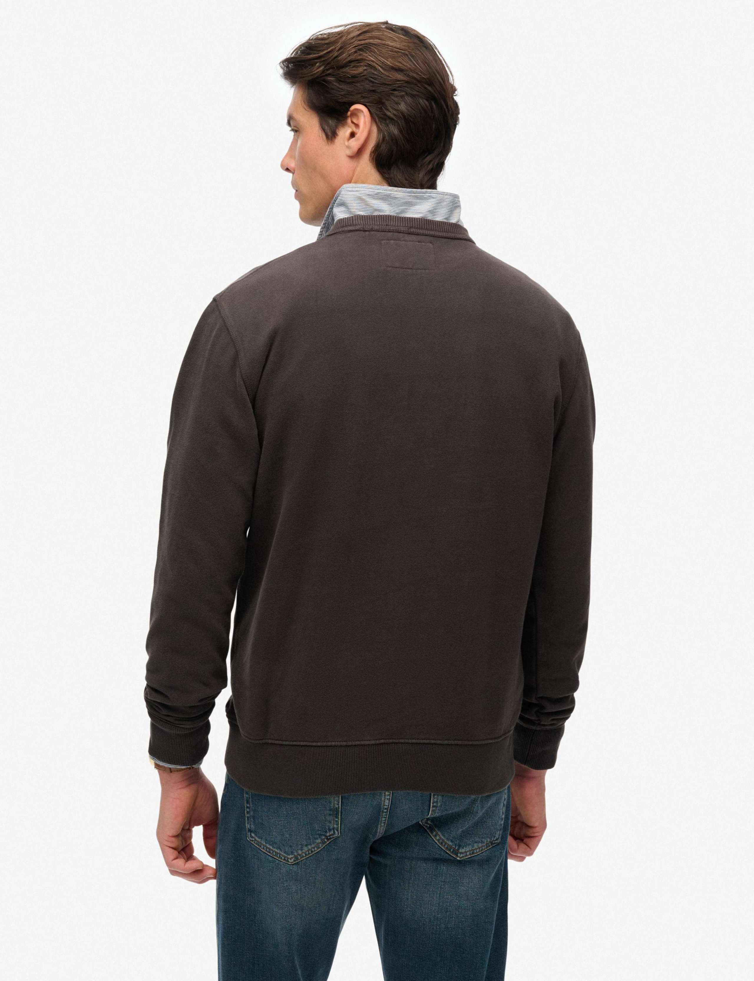 Pure Cotton Graphic Crew Neck Sweatshirt 3 of 5