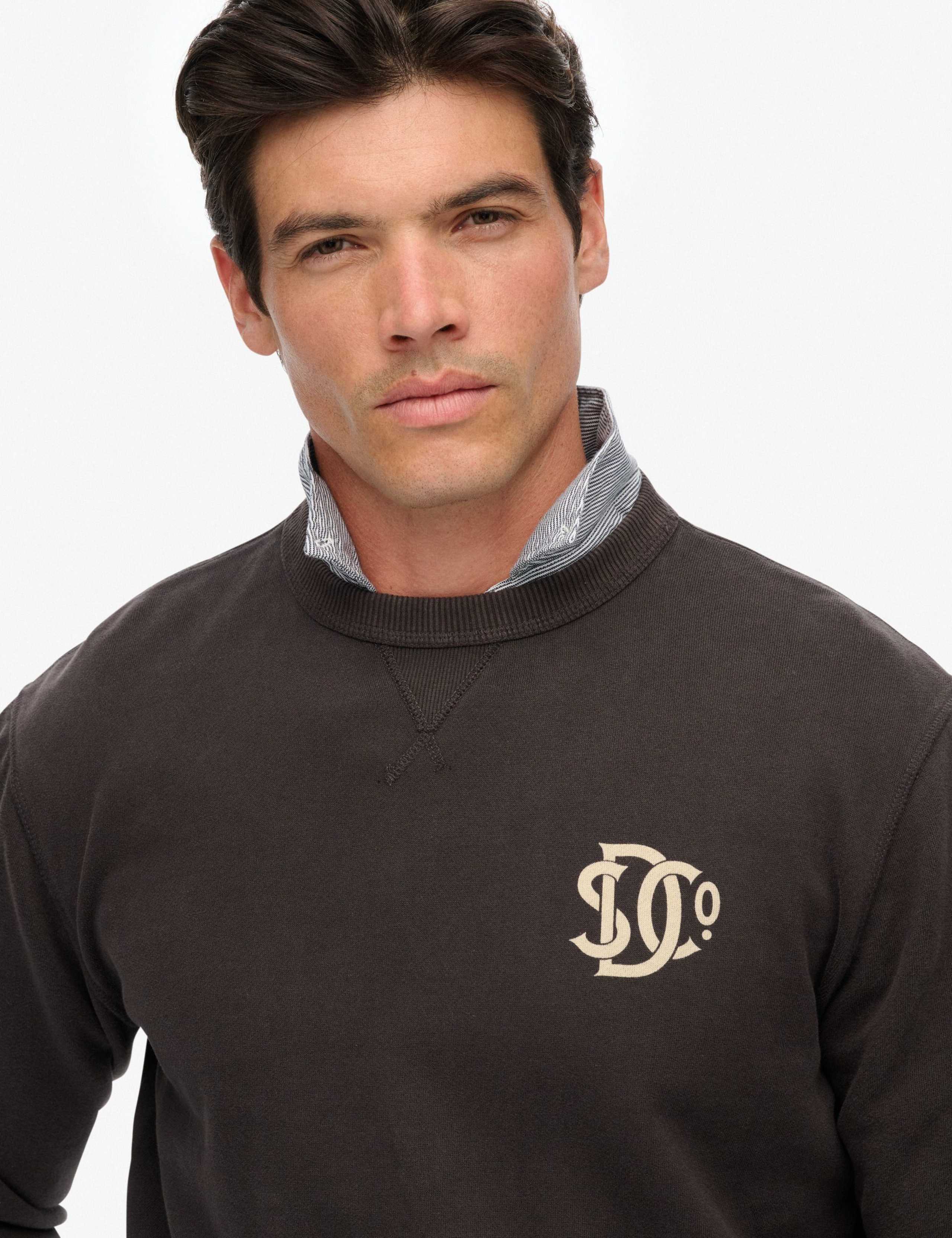 Pure Cotton Graphic Crew Neck Sweatshirt 5 of 5