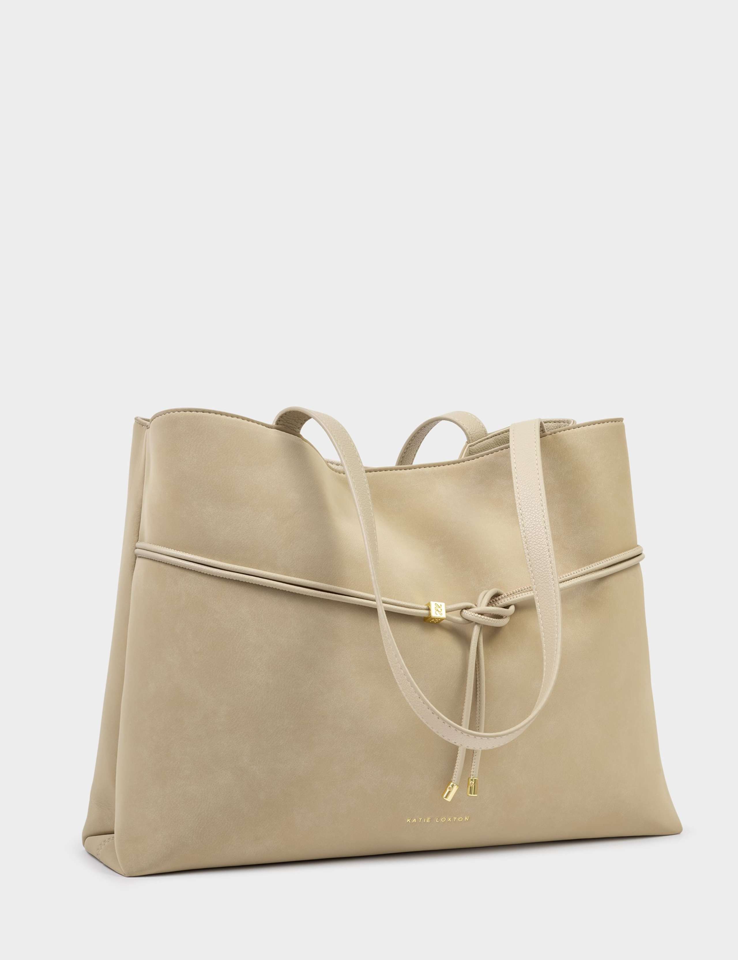 Suedette Tote Bag 3 of 7