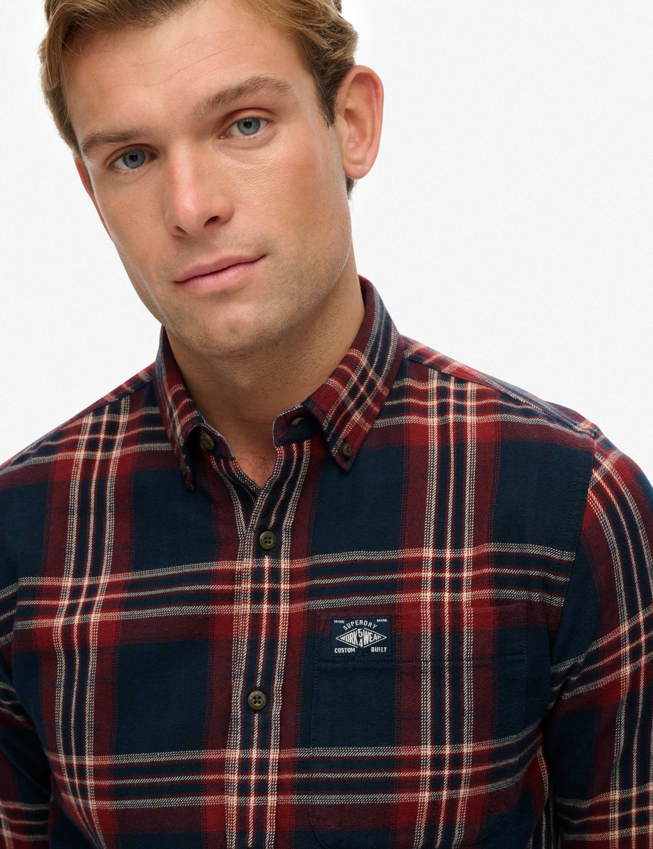 Regular Fit Pure Cotton Checked Flannel Shirt 2 of 2