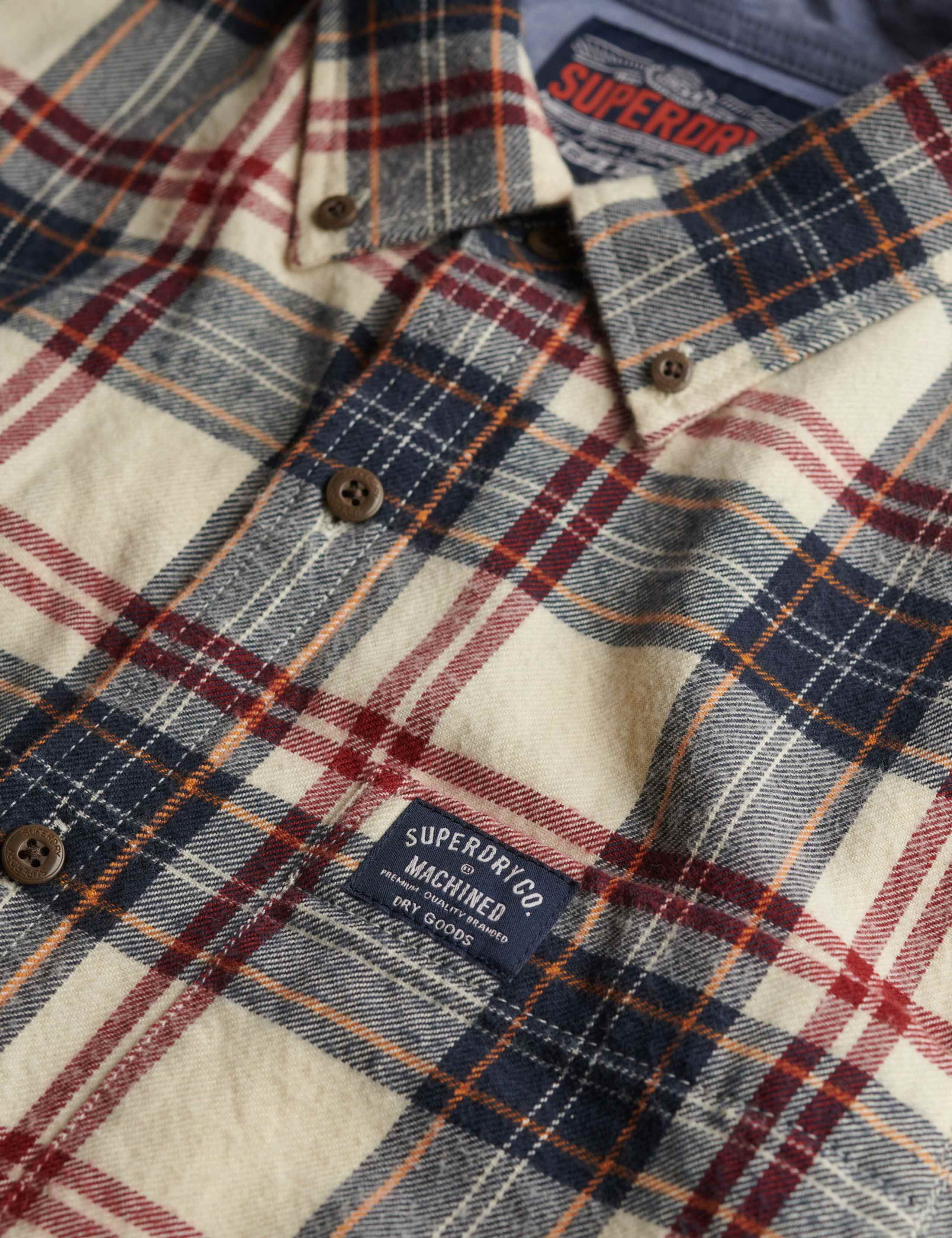 Regular Fit Pure Cotton Checked Flannel Shirt 3 of 4