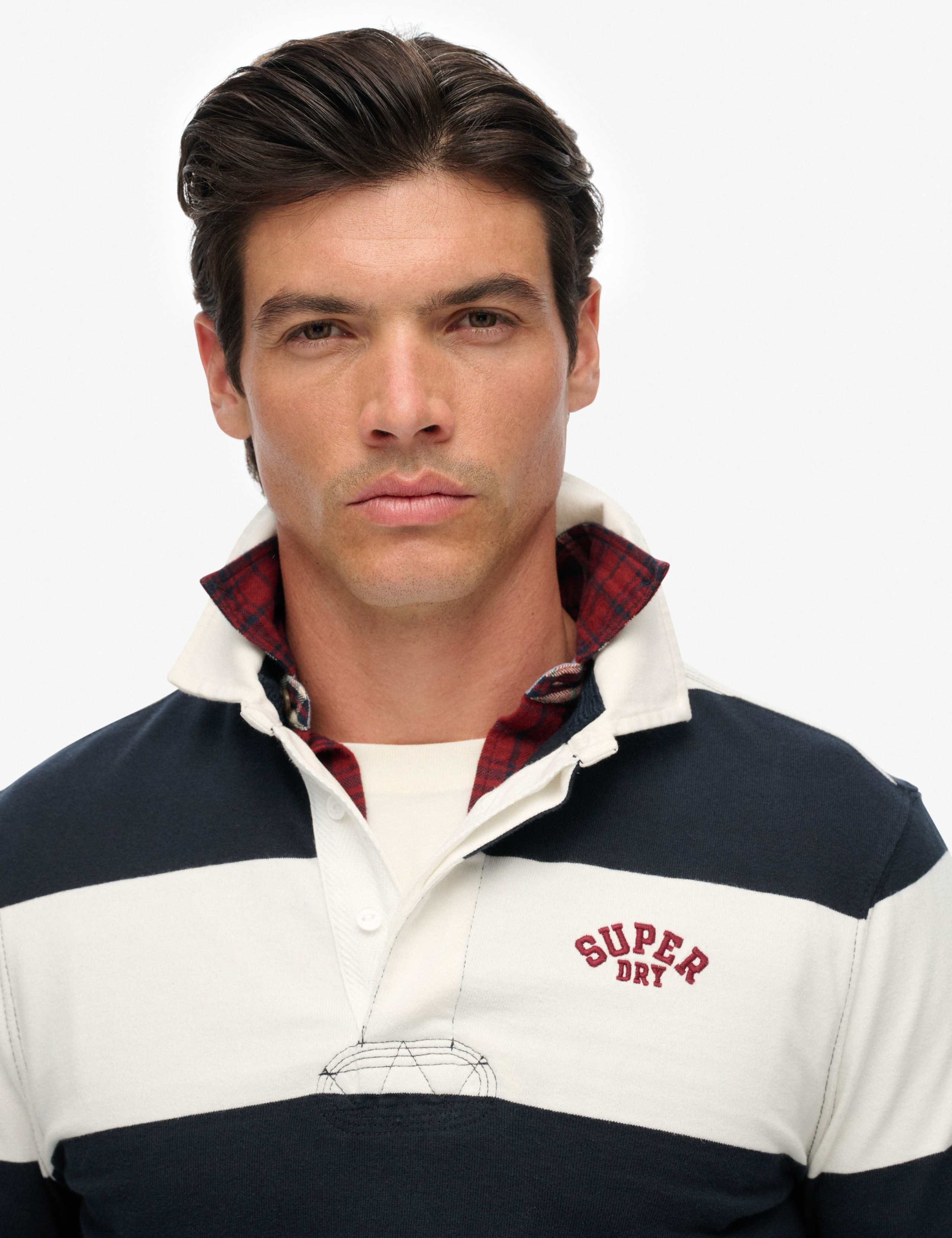 Pure Cotton Striped Long Sleeve Rugby Top 4 of 7