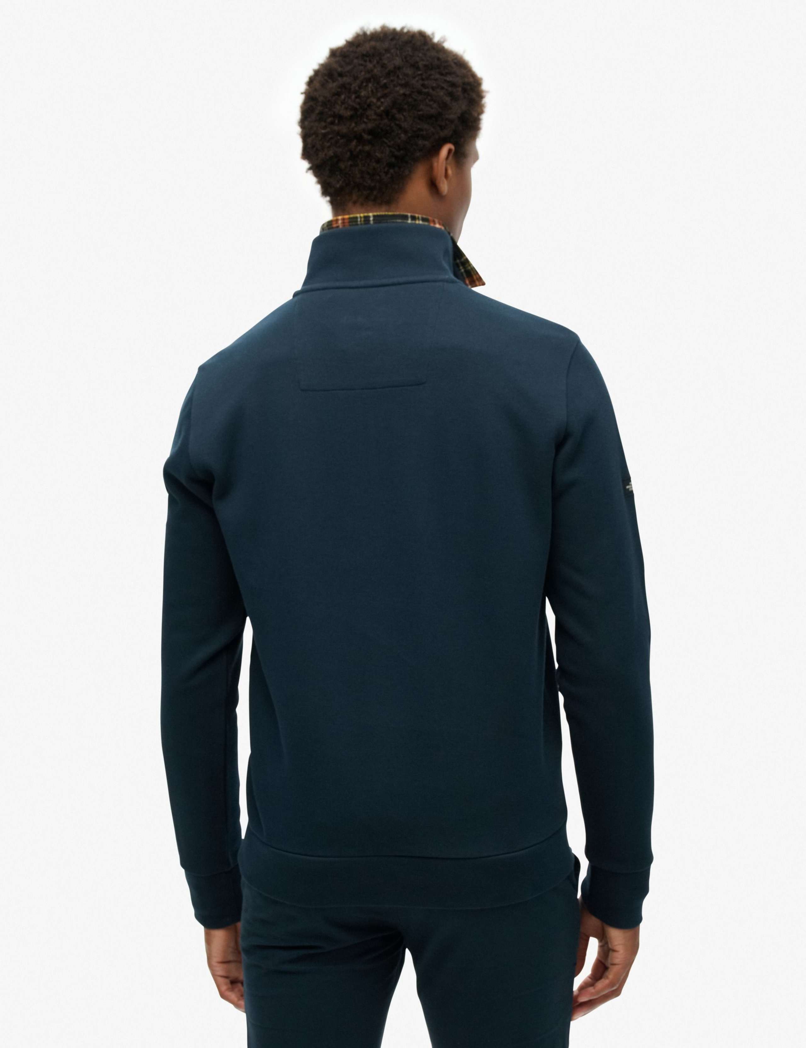 Cotton Rich Half Zip Sweatshirt 4 of 4