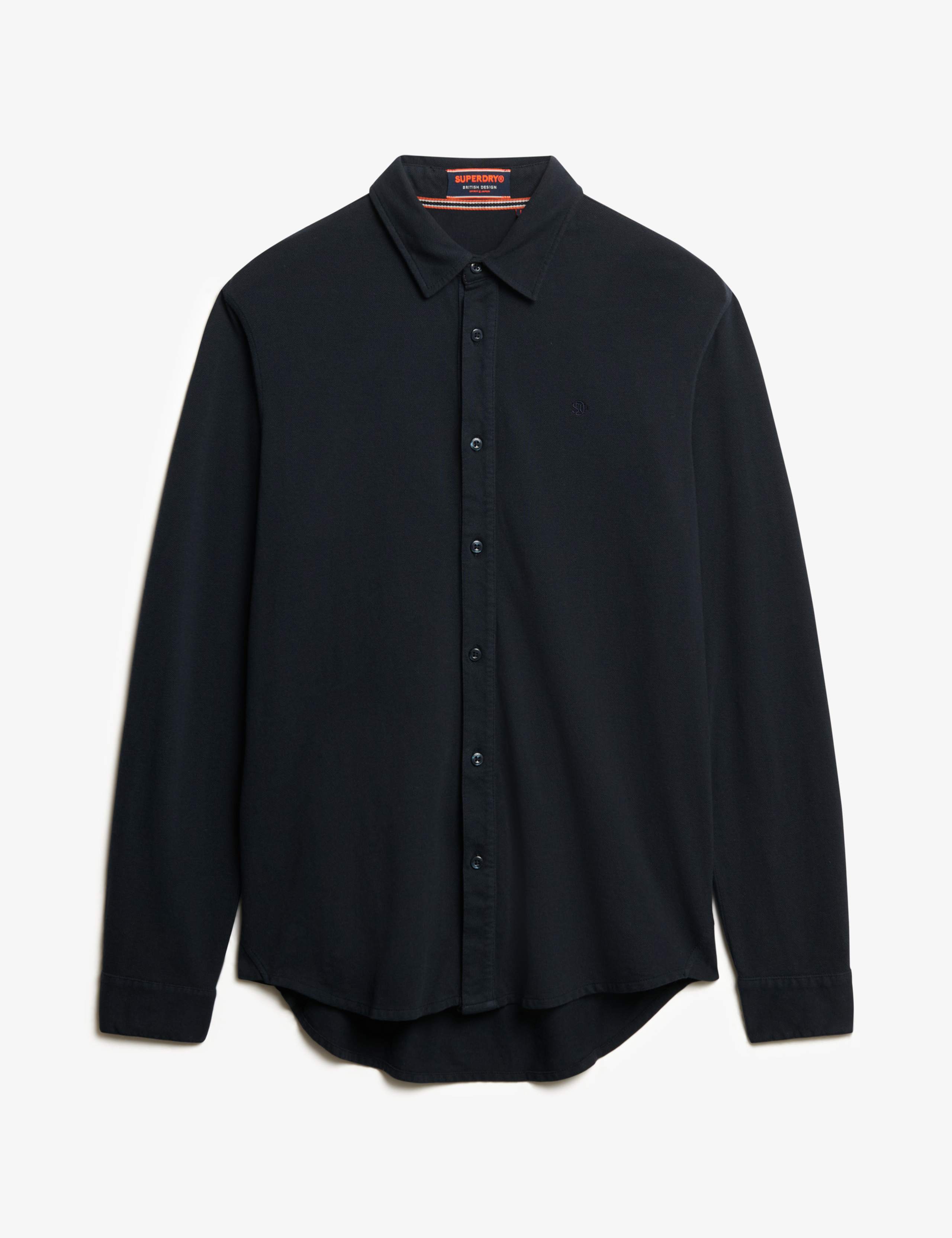 Relaxed Fit Pure Cotton Long Sleeve Shirt 2 of 6