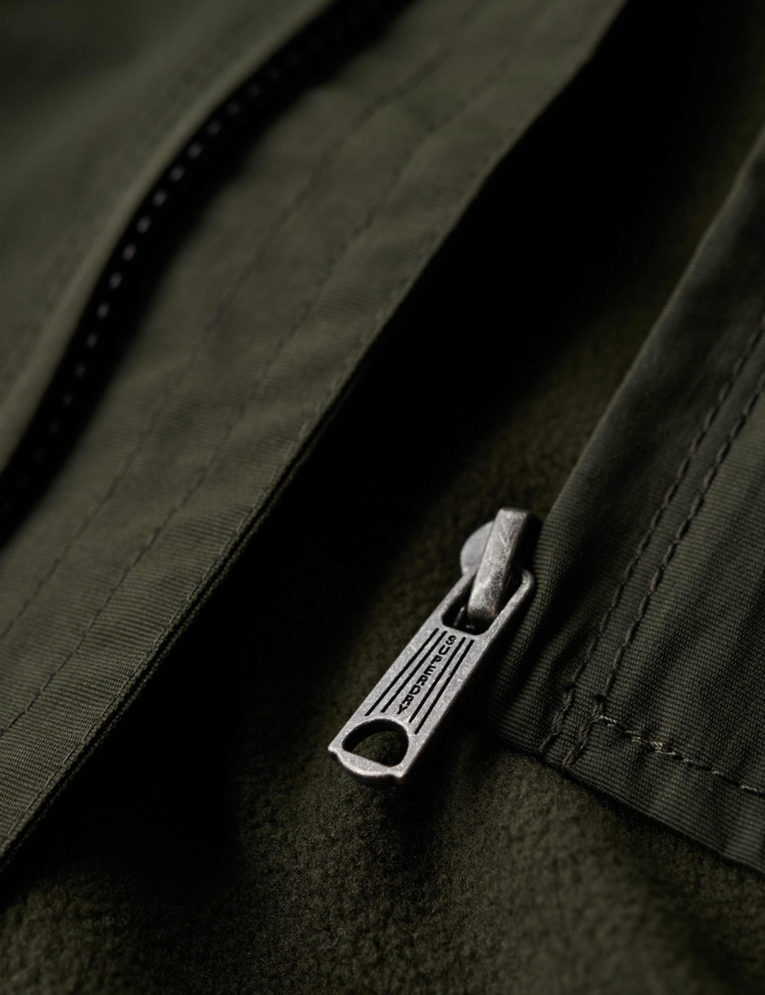 Relaxed Fit Surplus Hooded Bomber Jacket 3 of 4
