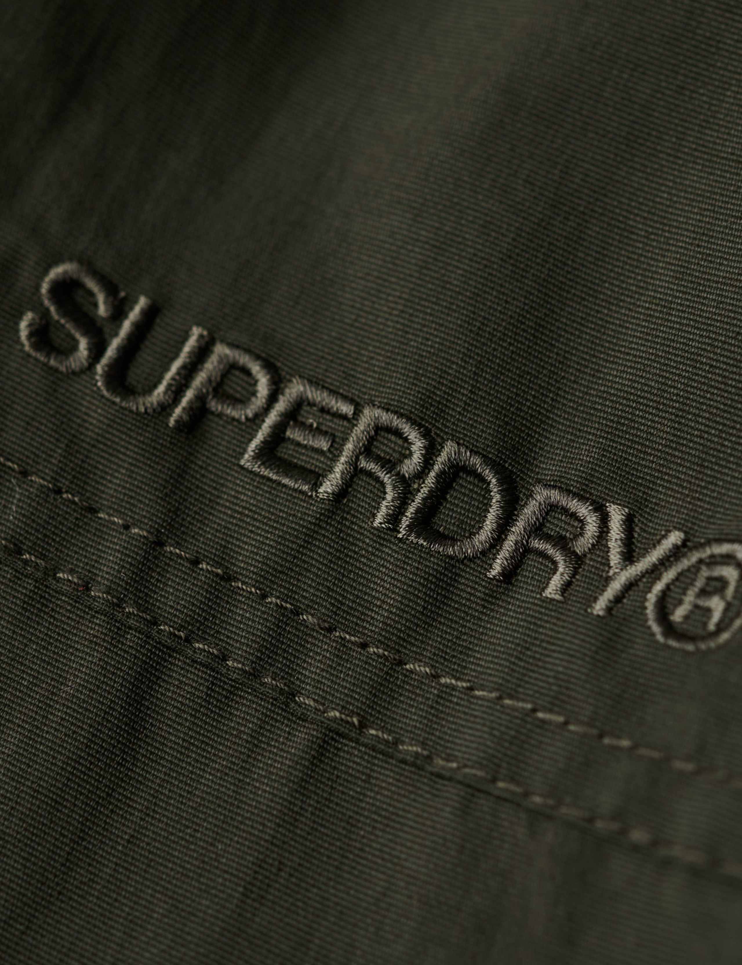 Relaxed Fit Surplus Hooded Bomber Jacket 4 of 4