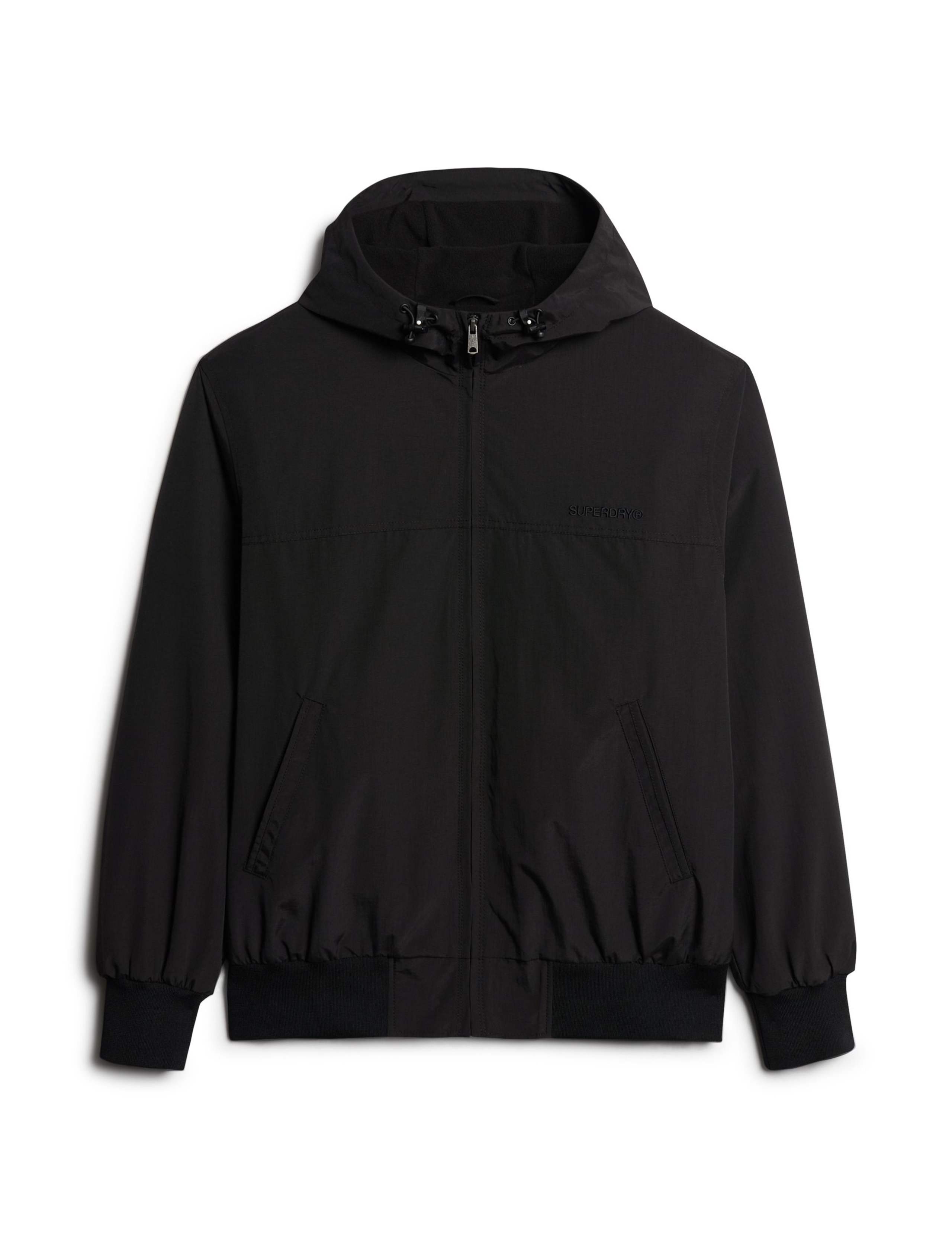Relaxed Fit Surplus Hooded Bomber Jacket 3 of 9