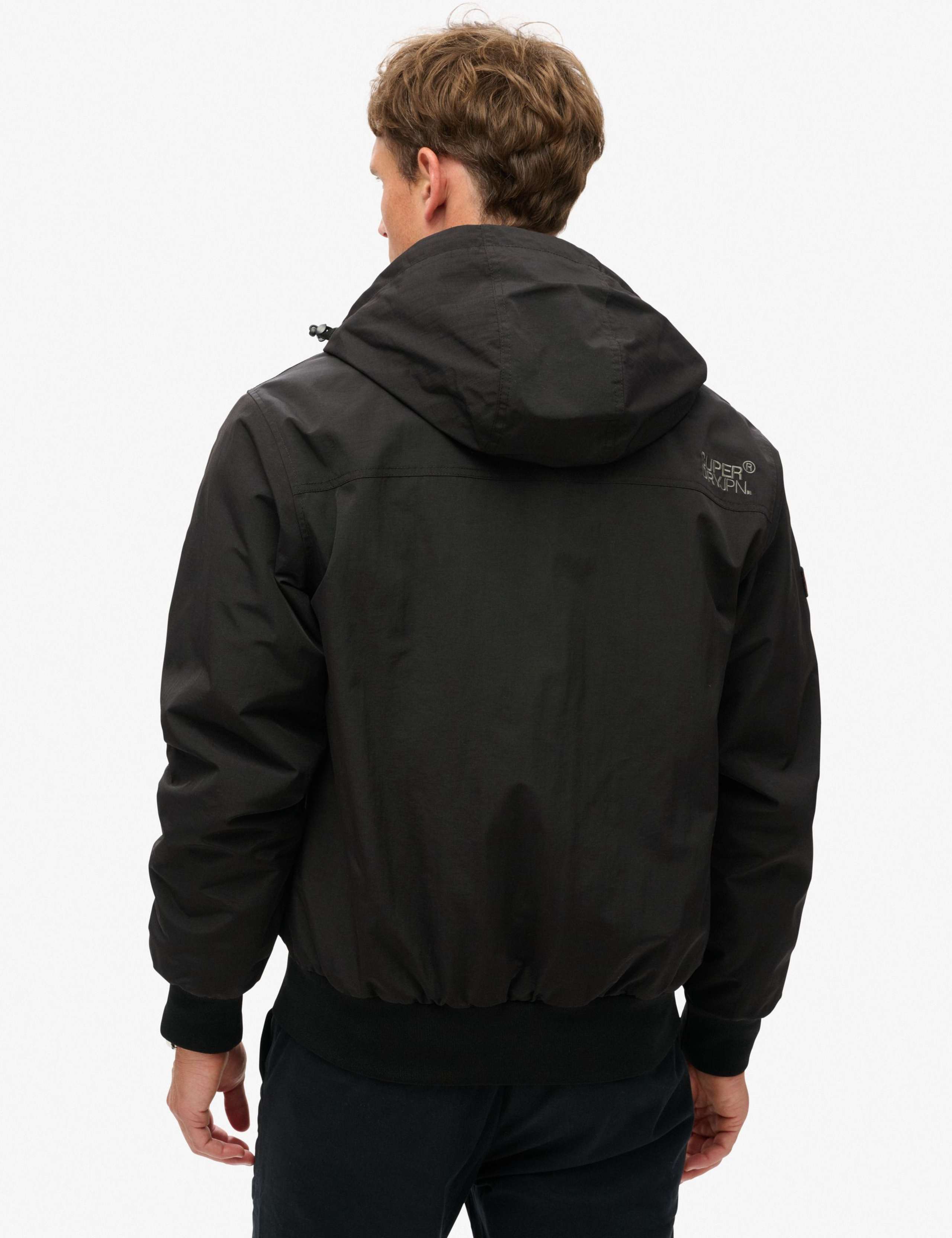 Relaxed Fit Surplus Hooded Bomber Jacket 7 of 9