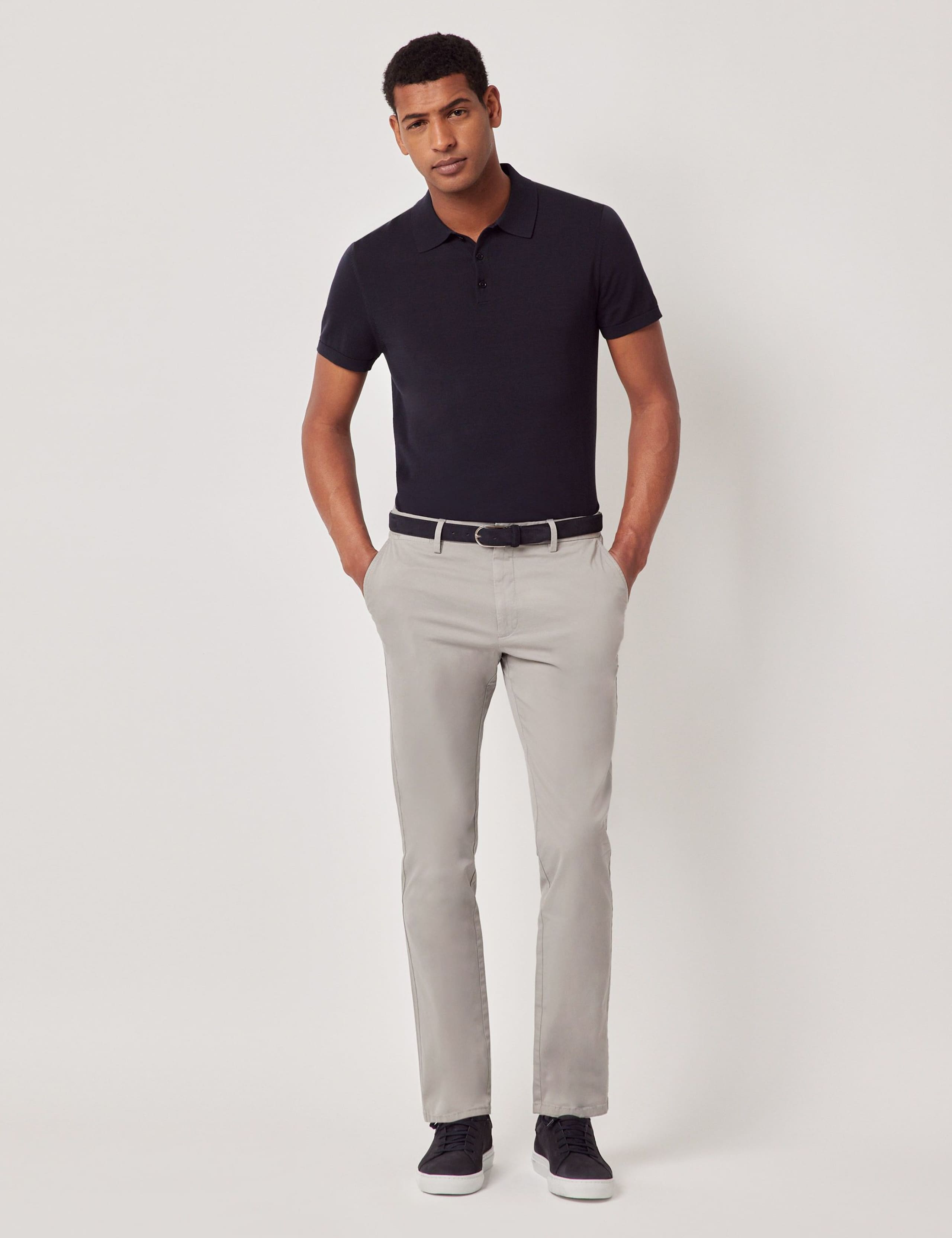 Regular Fit Pure Cotton Chinos 1 of 3