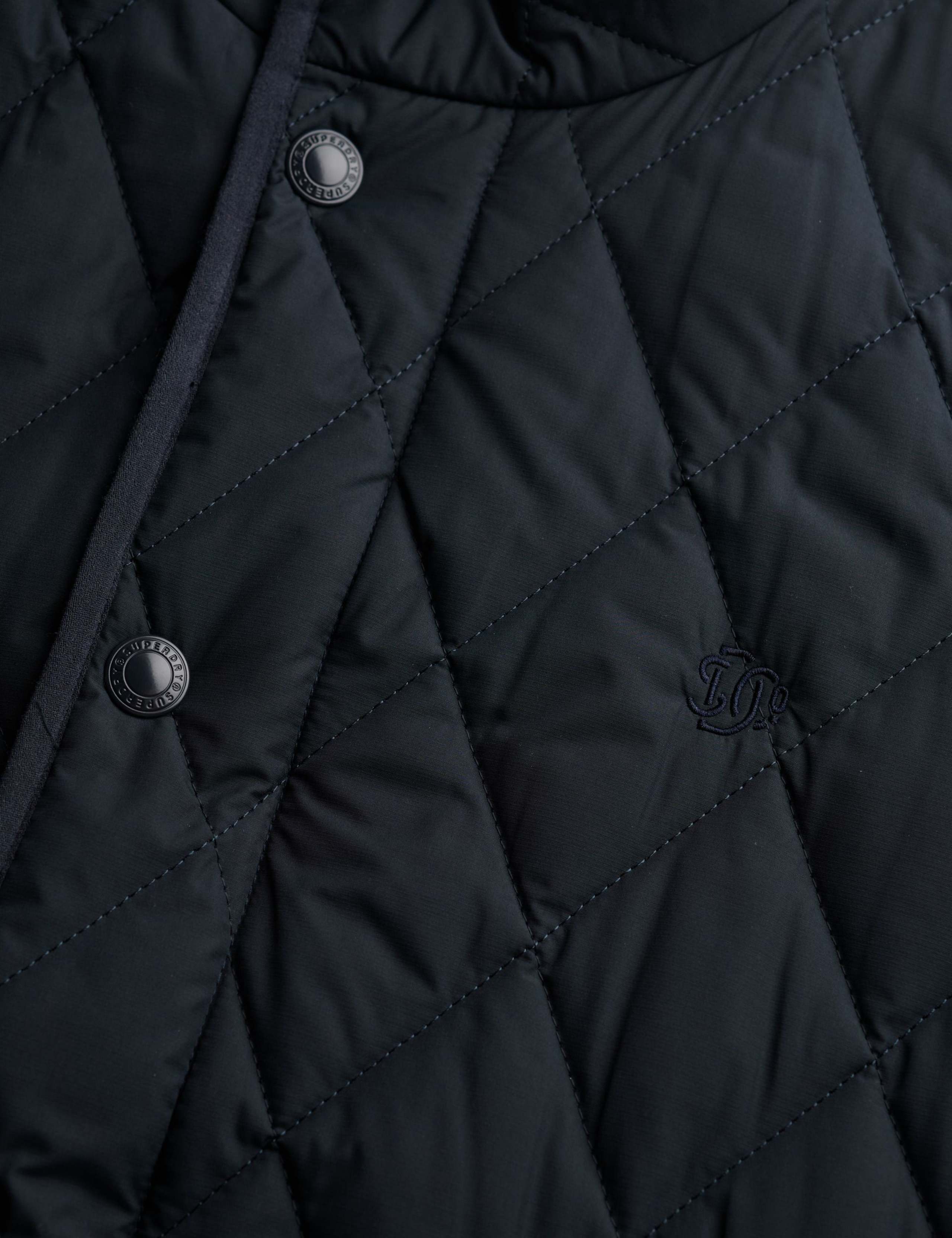 Slim Fit Quilted Funnel Neck Estate Jacket 4 of 9