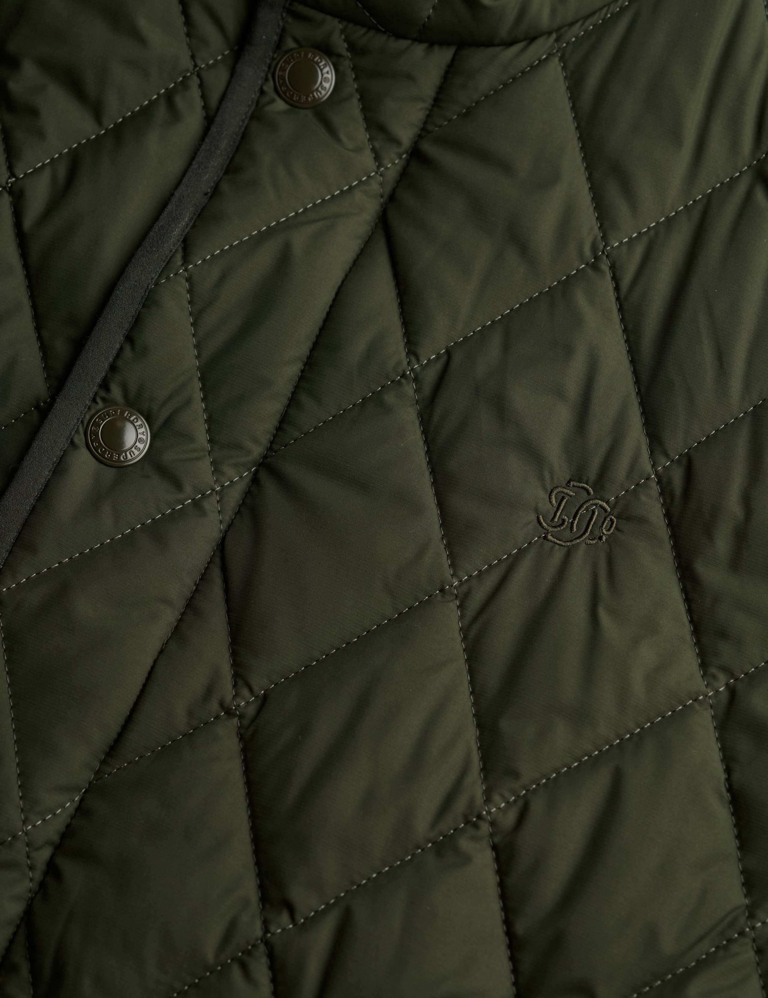 Slim Fit Quilted Funnel Neck Estate Jacket 4 of 4