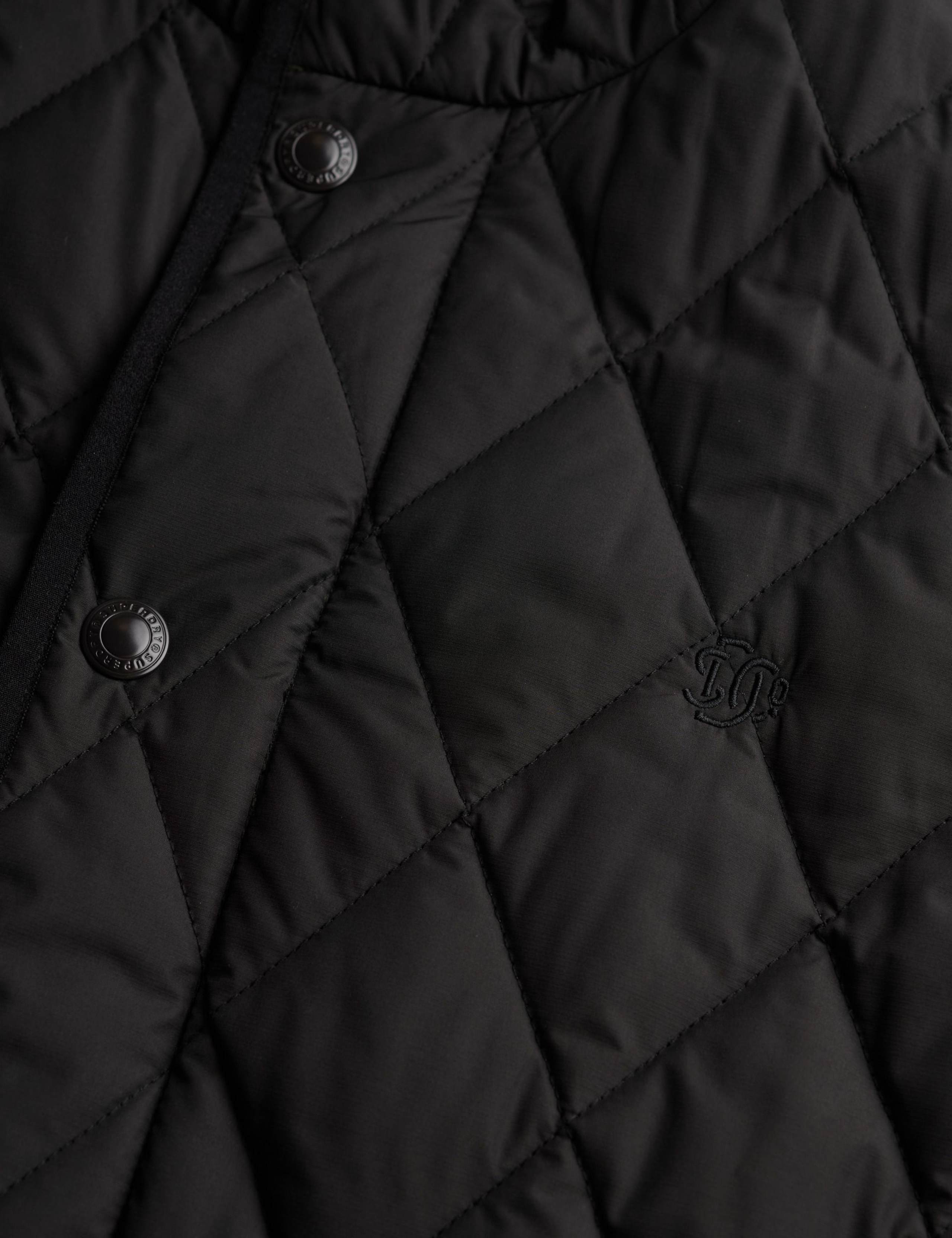 Slim Fit Quilted Funnel Neck Estate Jacket 4 of 4
