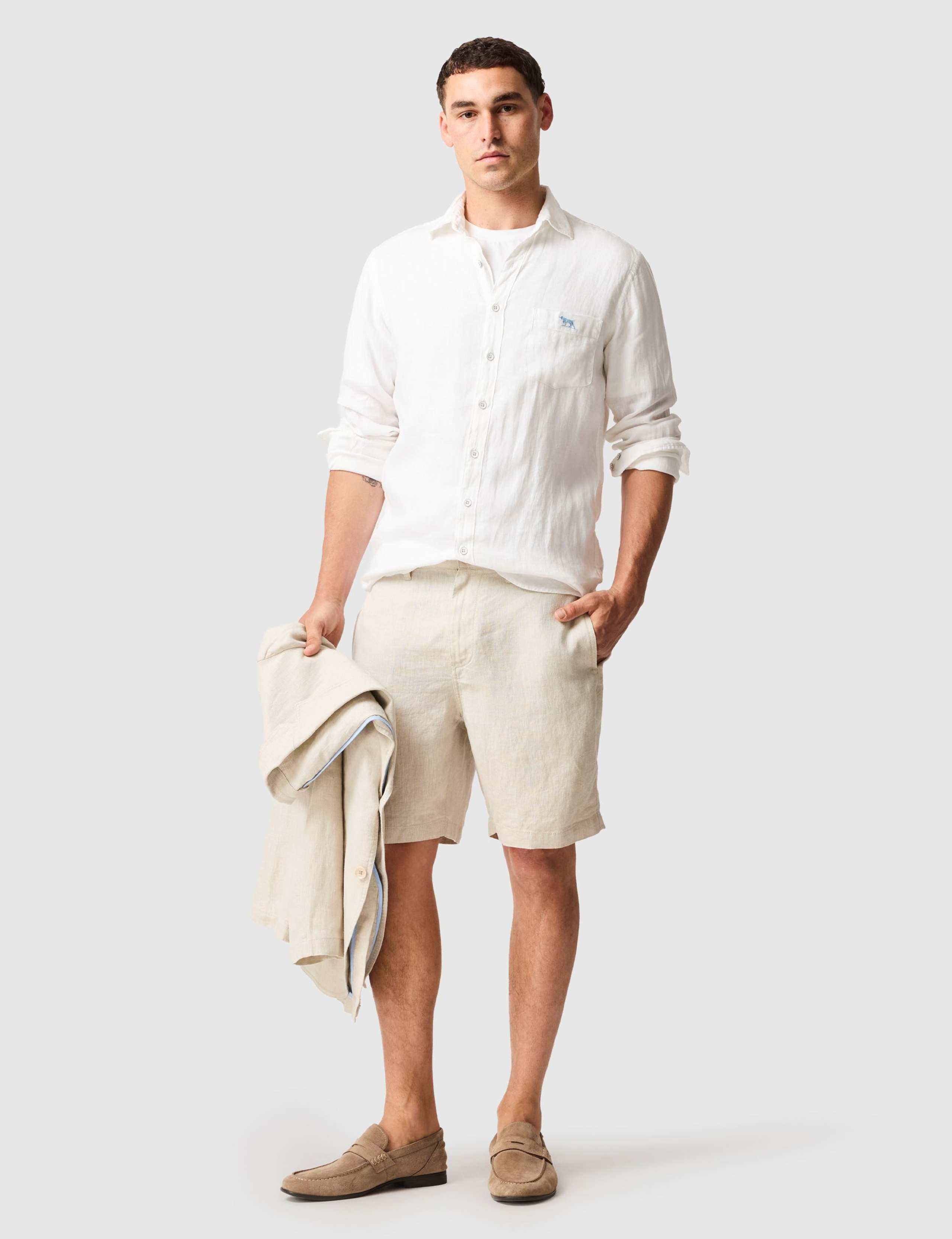 Pure Linen Shorts 2 of 5