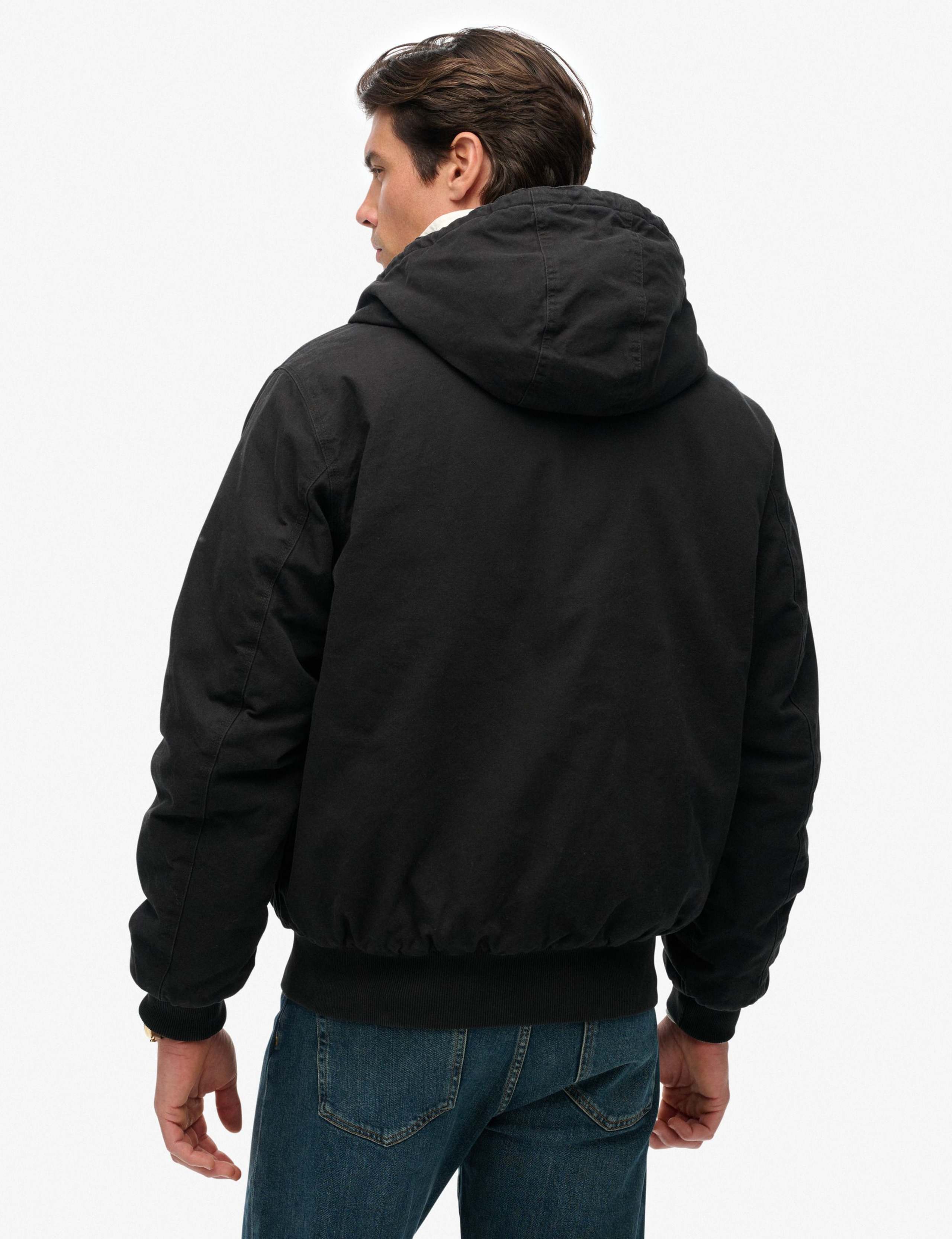 Canvas Hooded Parka Jacket 4 of 6