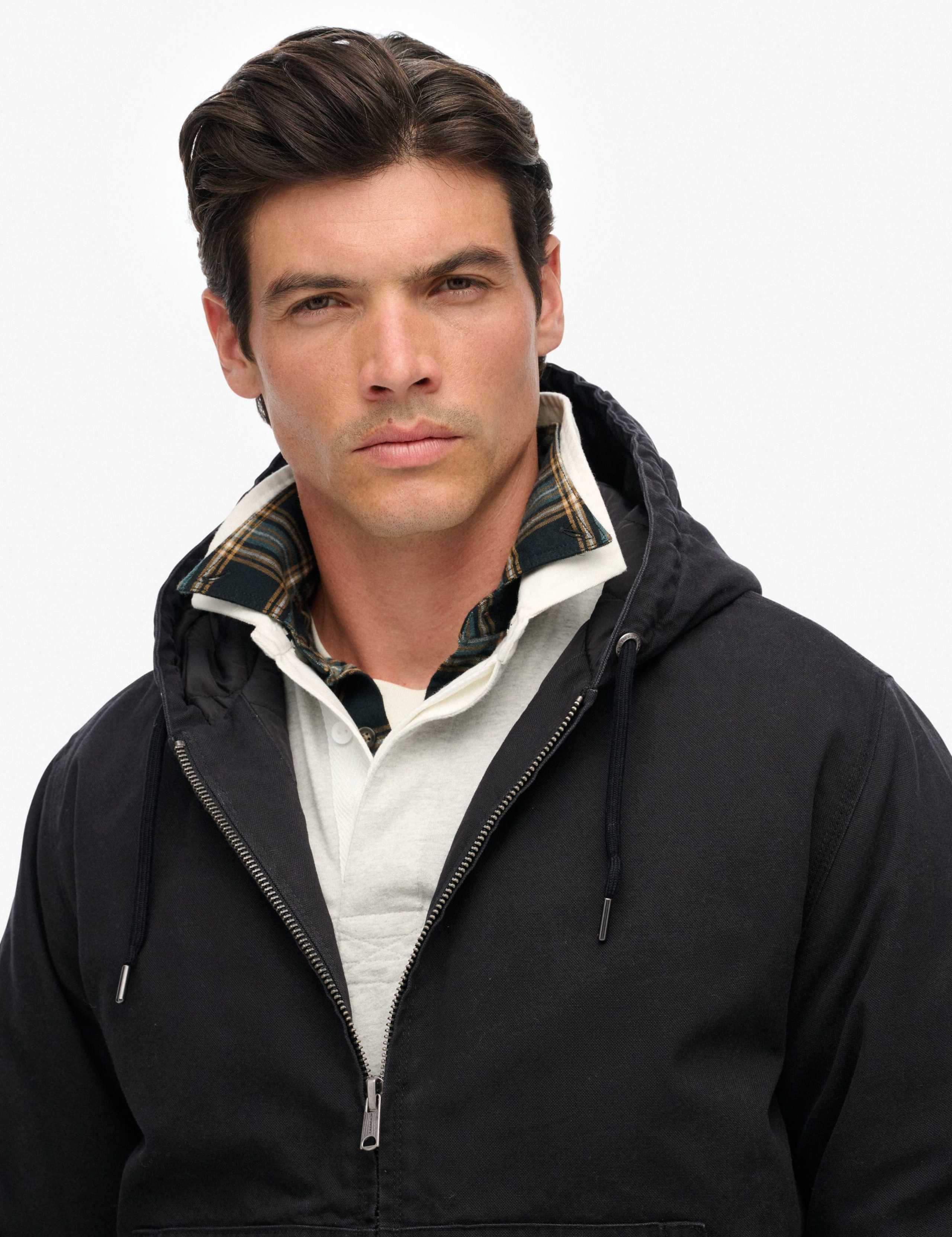 Canvas Hooded Parka Jacket 5 of 6