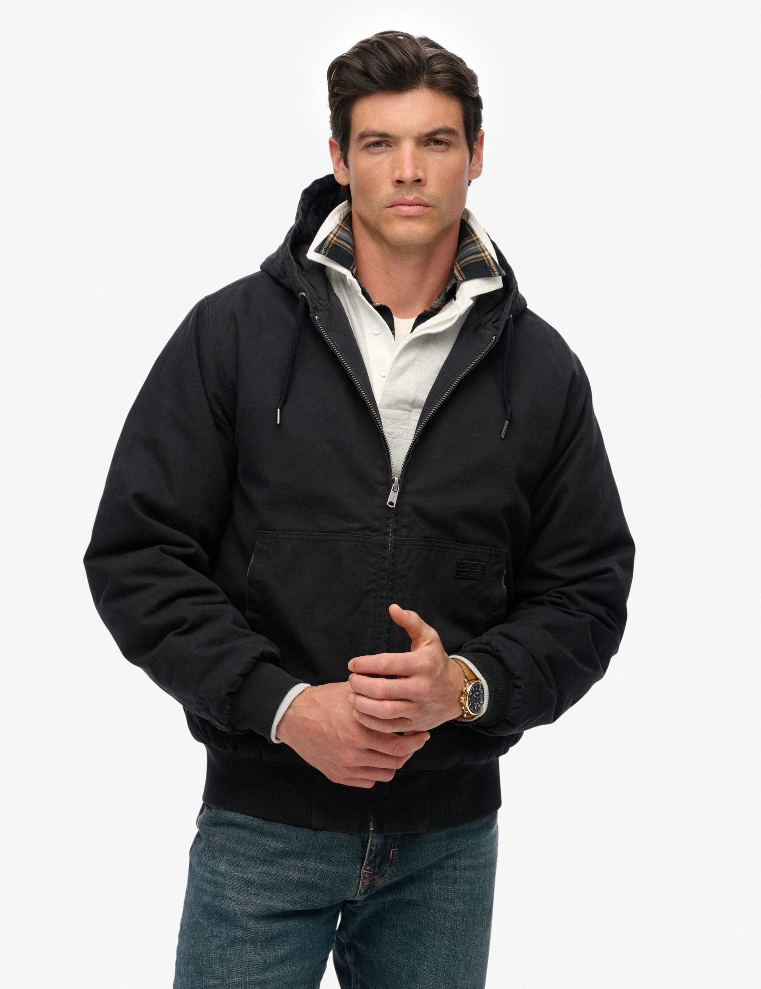 Canvas Hooded Parka Jacket 6 of 6