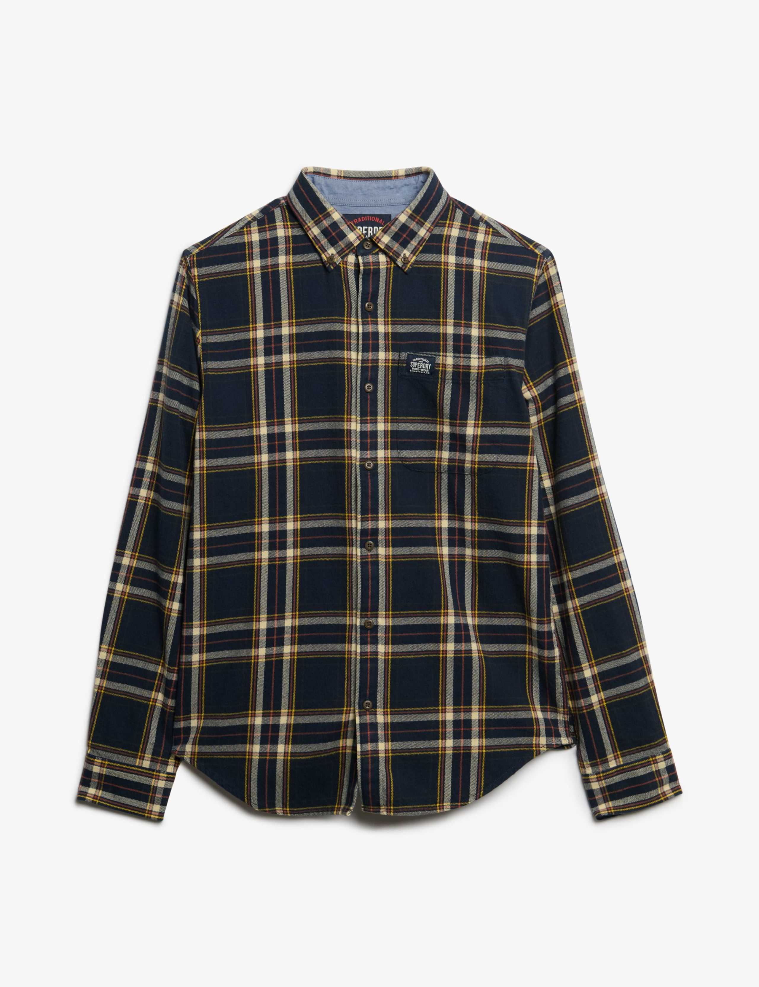 Regular Fit Pure Cotton Checked Flannel Shirt 2 of 4