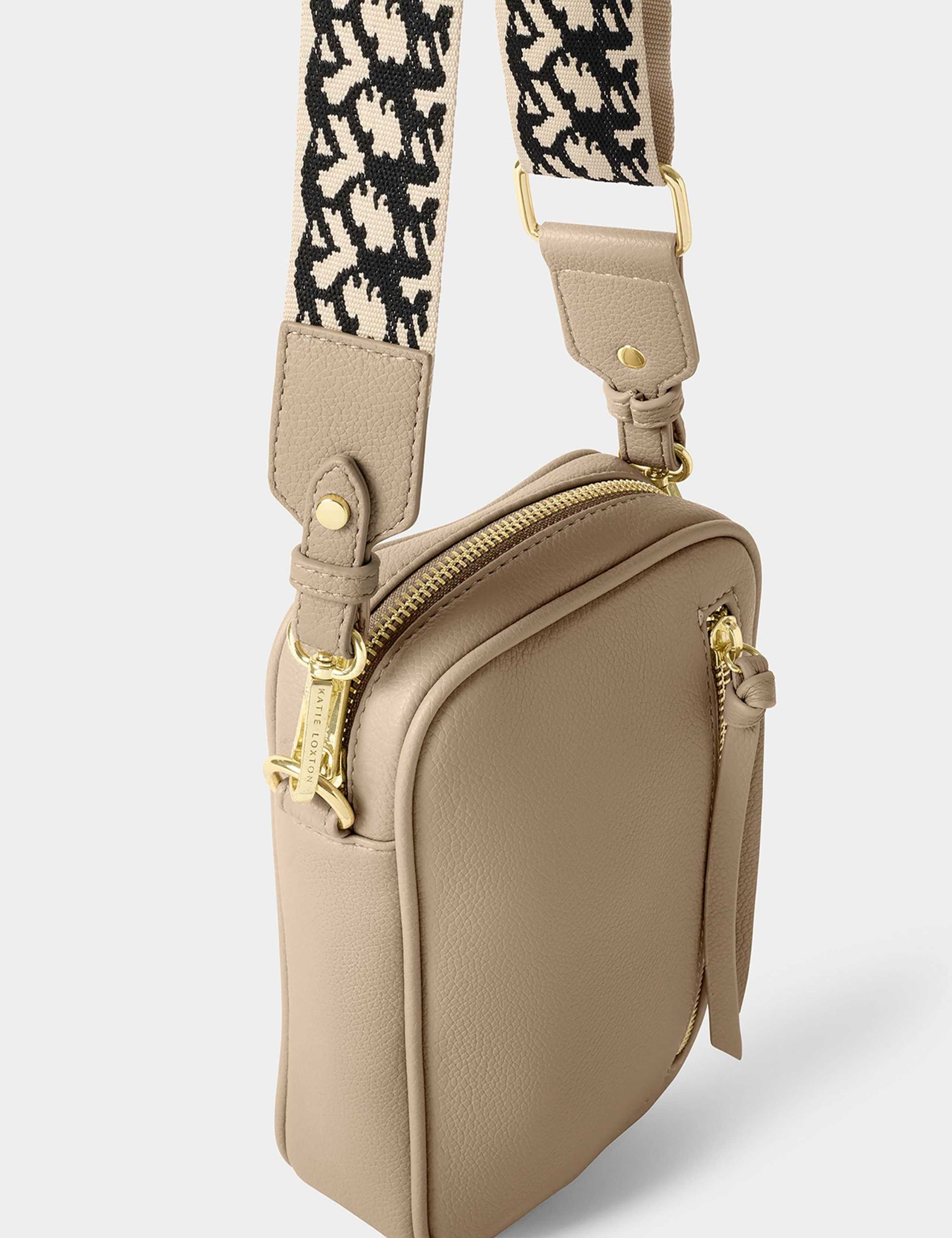 Faux Leather Cross Body Bag 3 of 6