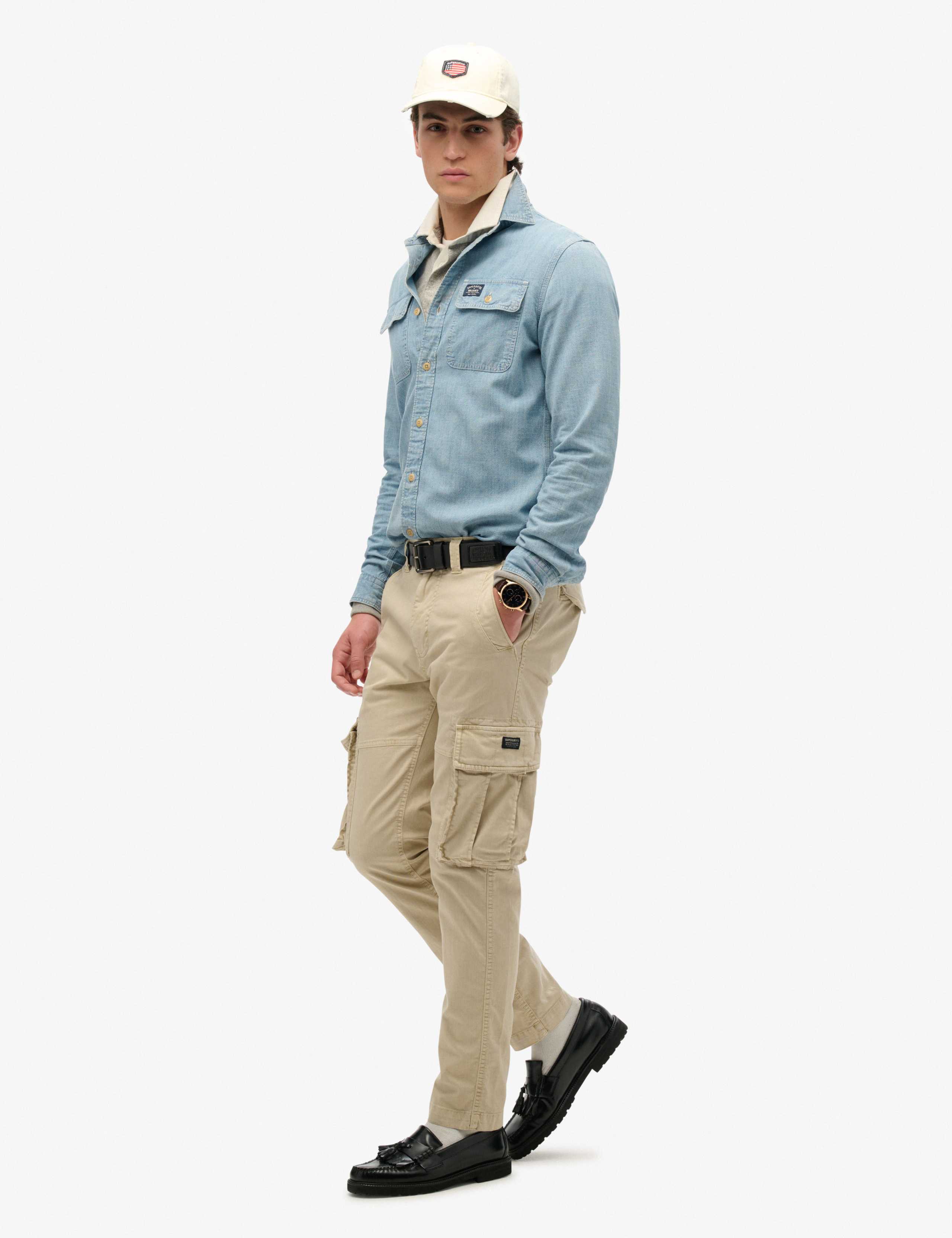 Regular Fit Stretch Cargo Trousers 5 of 5