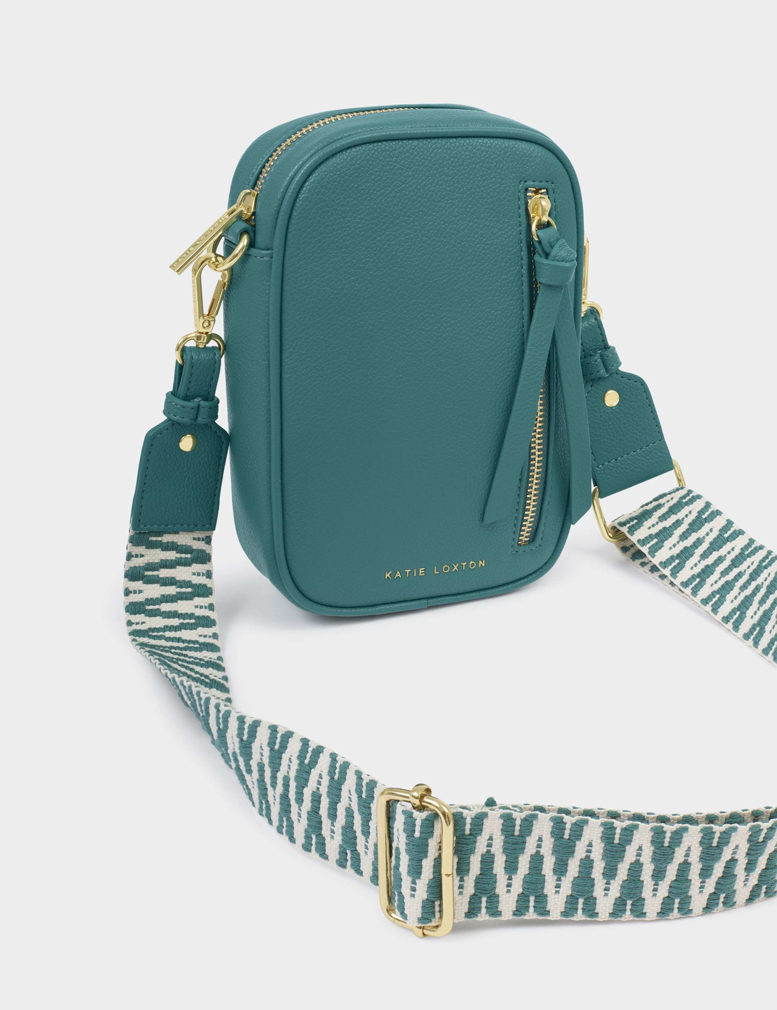 Faux Leather Cross Body Bag 4 of 7