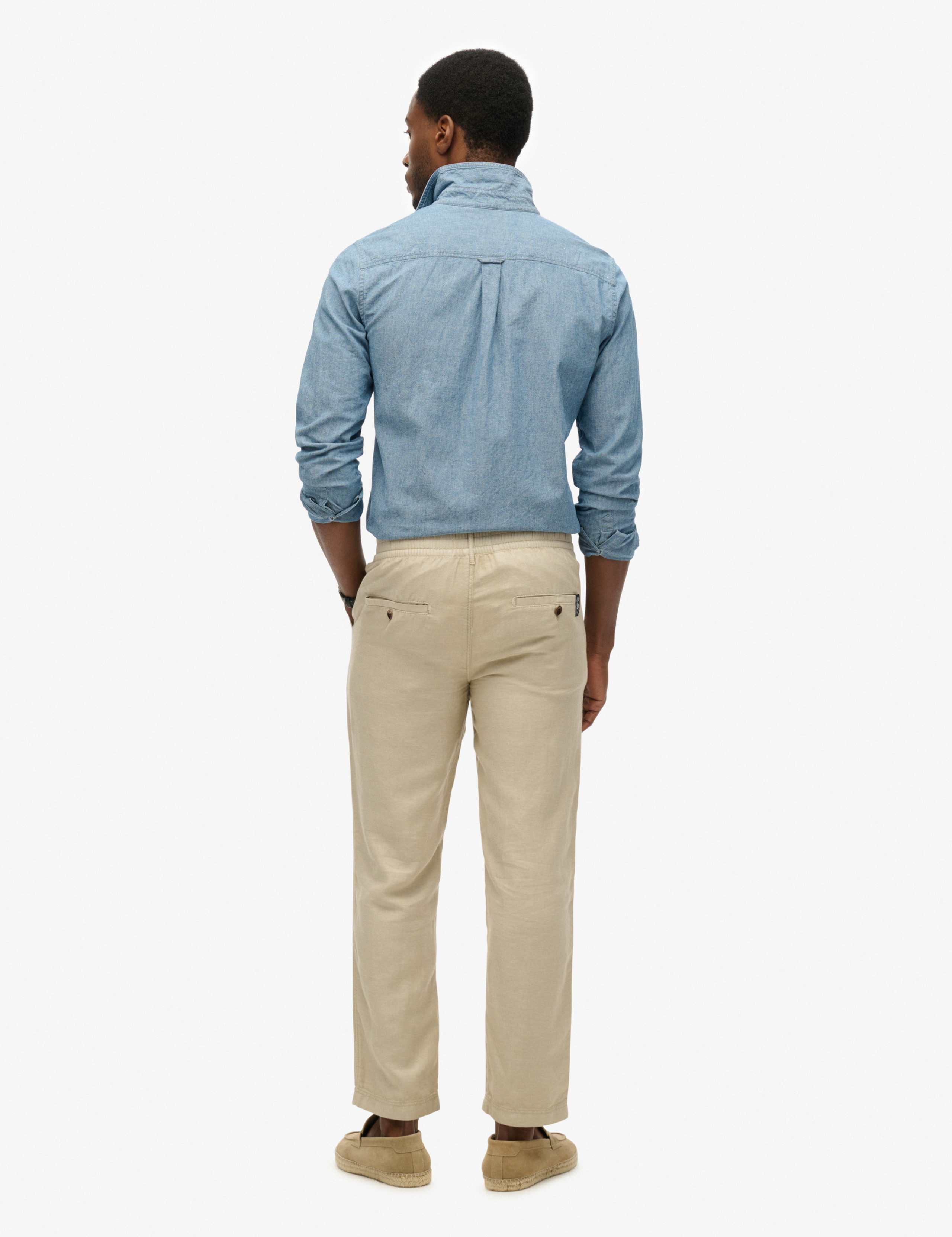 Linen Rich Lightweight Trousers 4 of 5