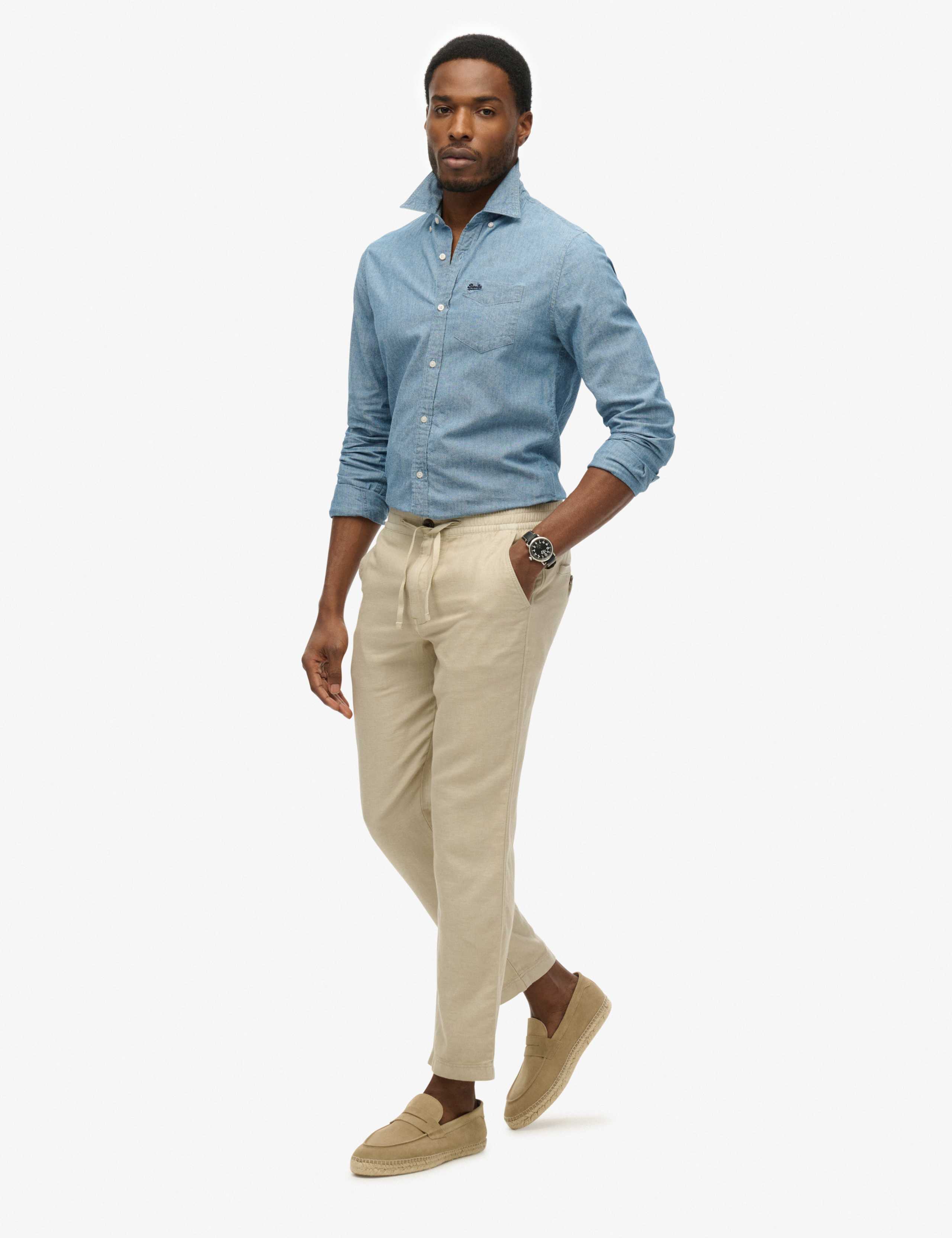 Linen Rich Lightweight Trousers 5 of 5