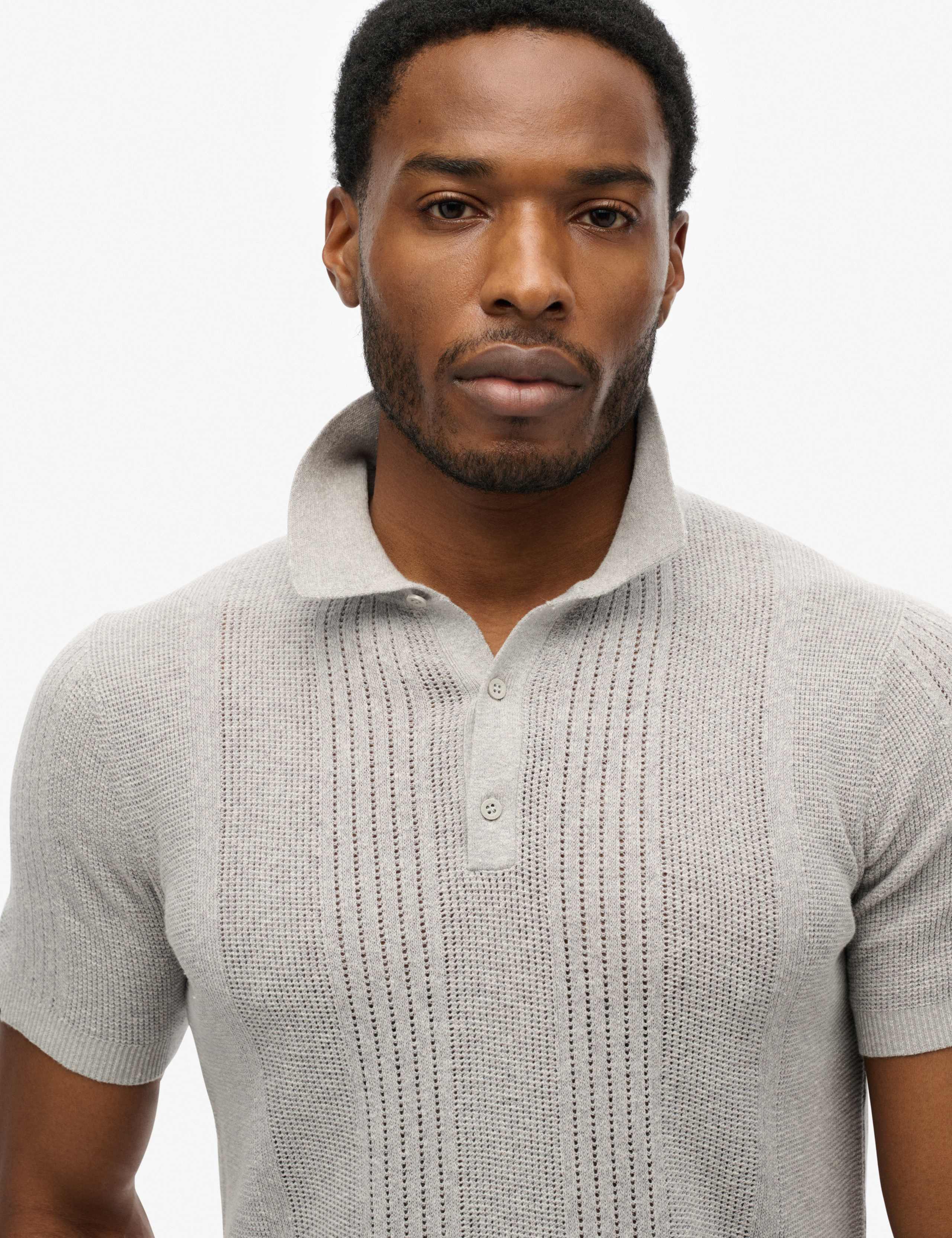 Slim Fit Cotton Rich Knitted Polo Shirt 5 of 7