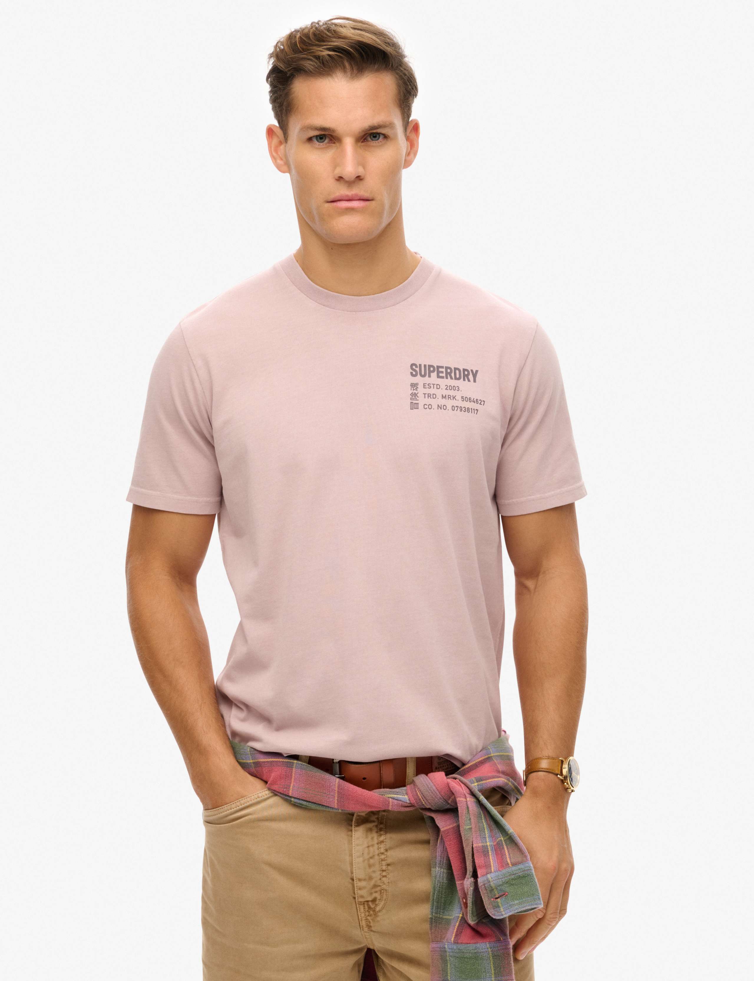 Pure Cotton Crew Neck T-Shirt 1 of 6
