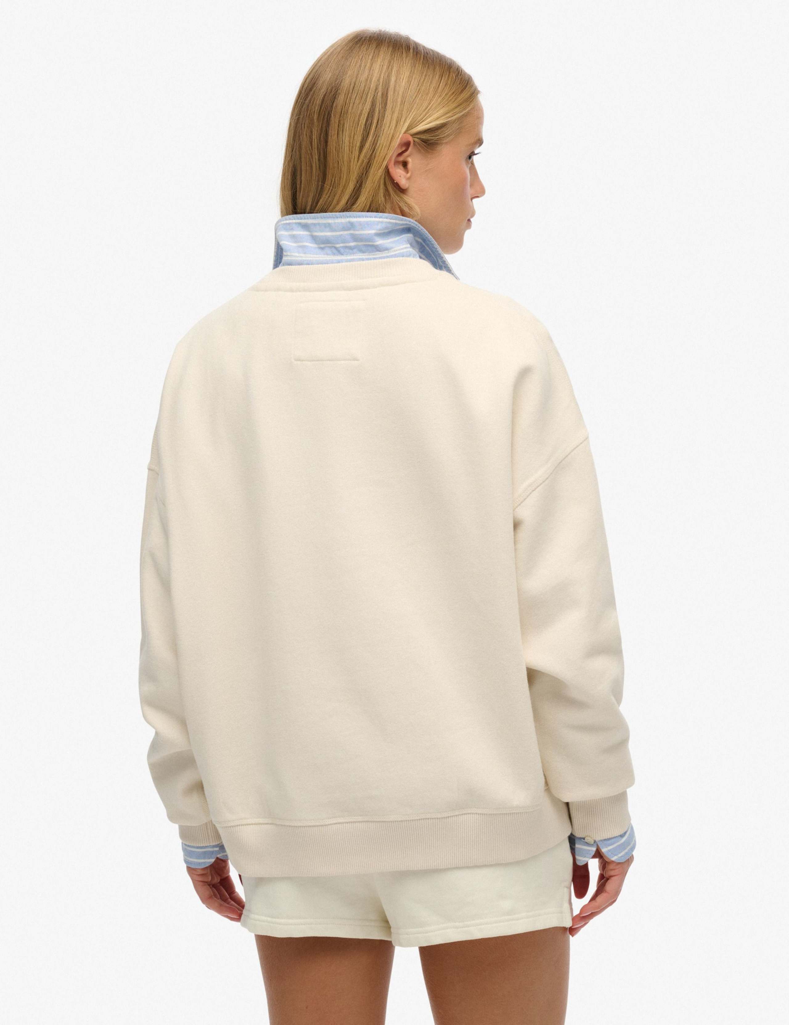Pure Cotton Crew Neck Sweatshirt 2 of 4