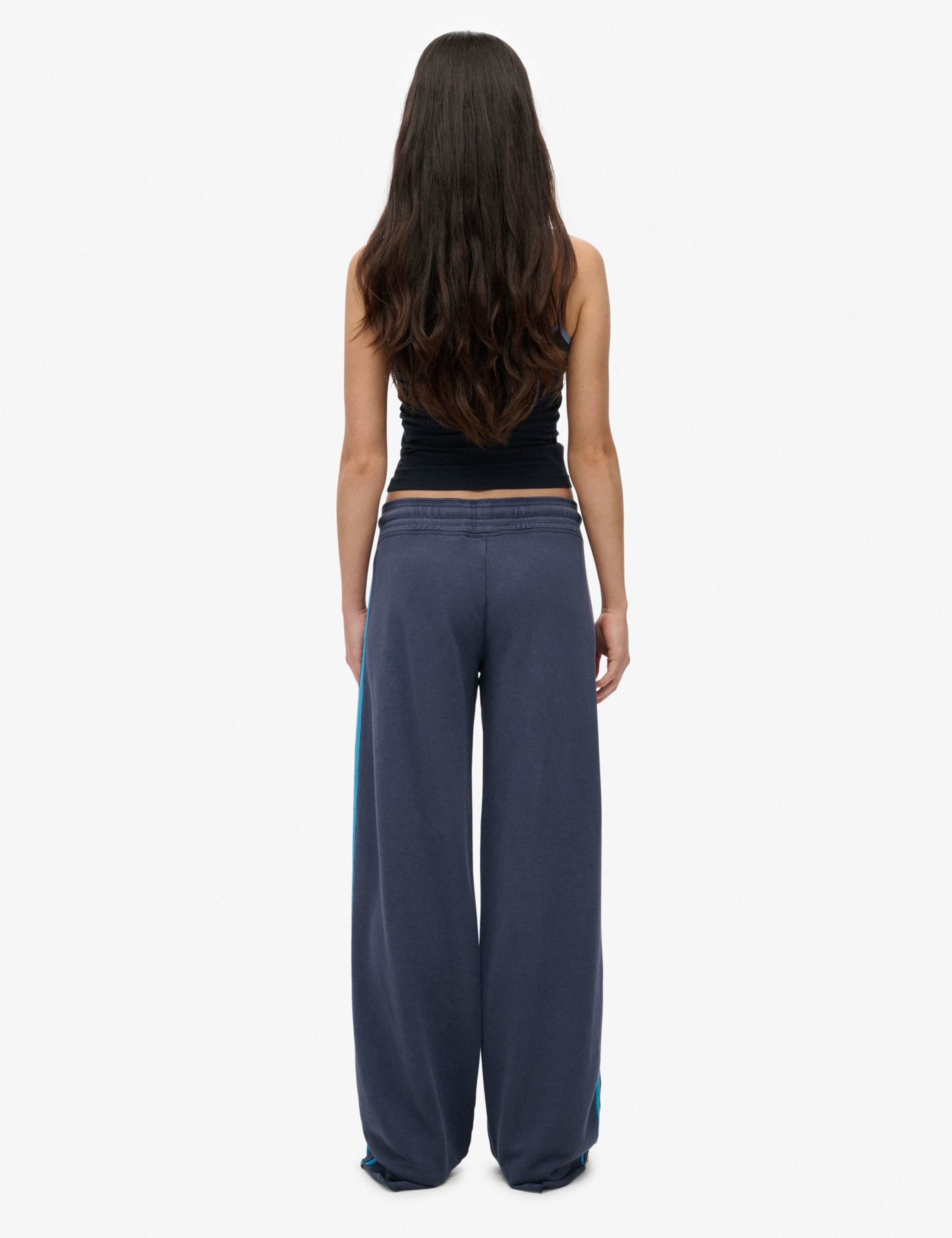 Pure Cotton Mid Rise Straight Leg Joggers 6 of 6