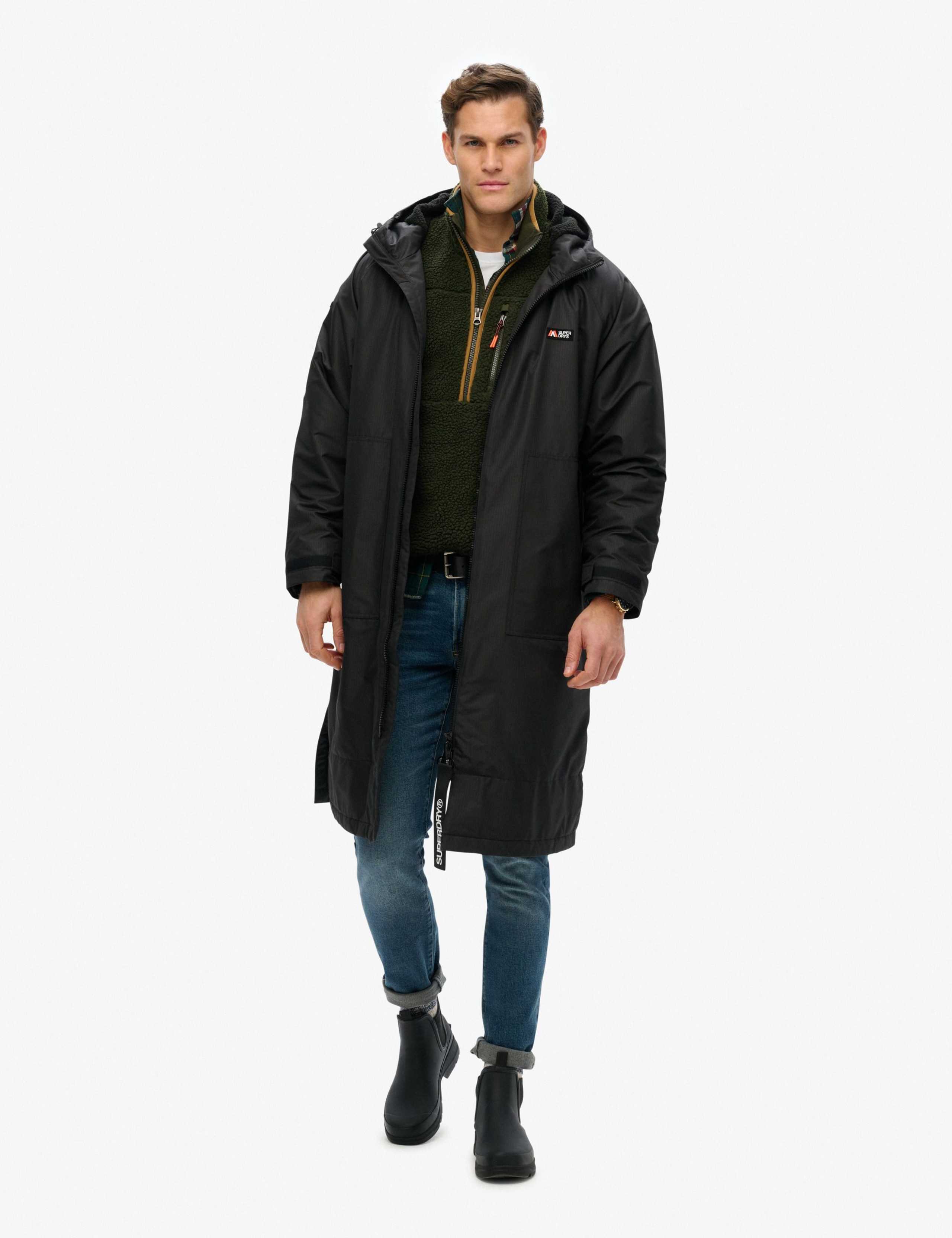Borg Lined Hooded Windbreaker Jacket 3 of 8