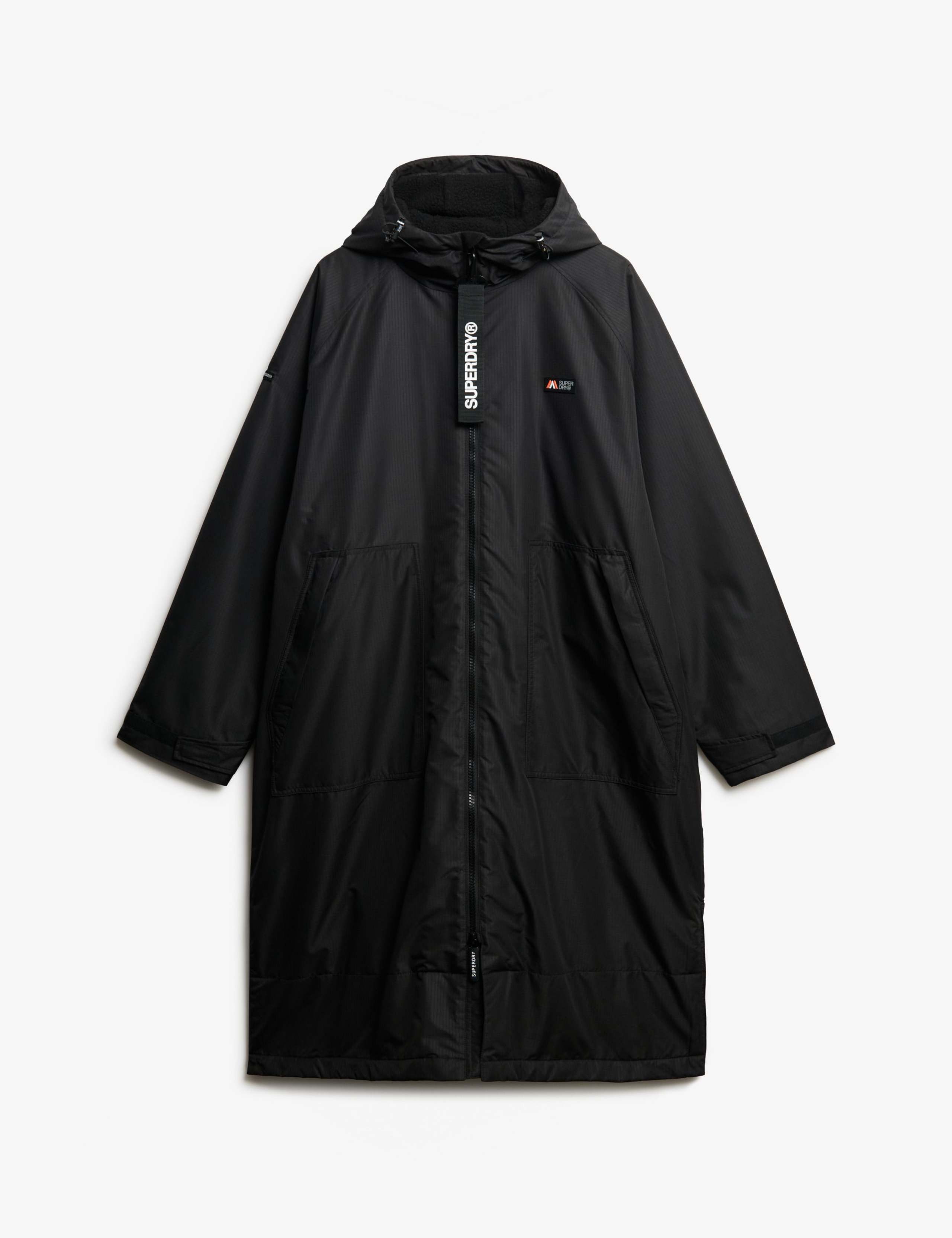 Borg Lined Hooded Windbreaker Jacket 2 of 8