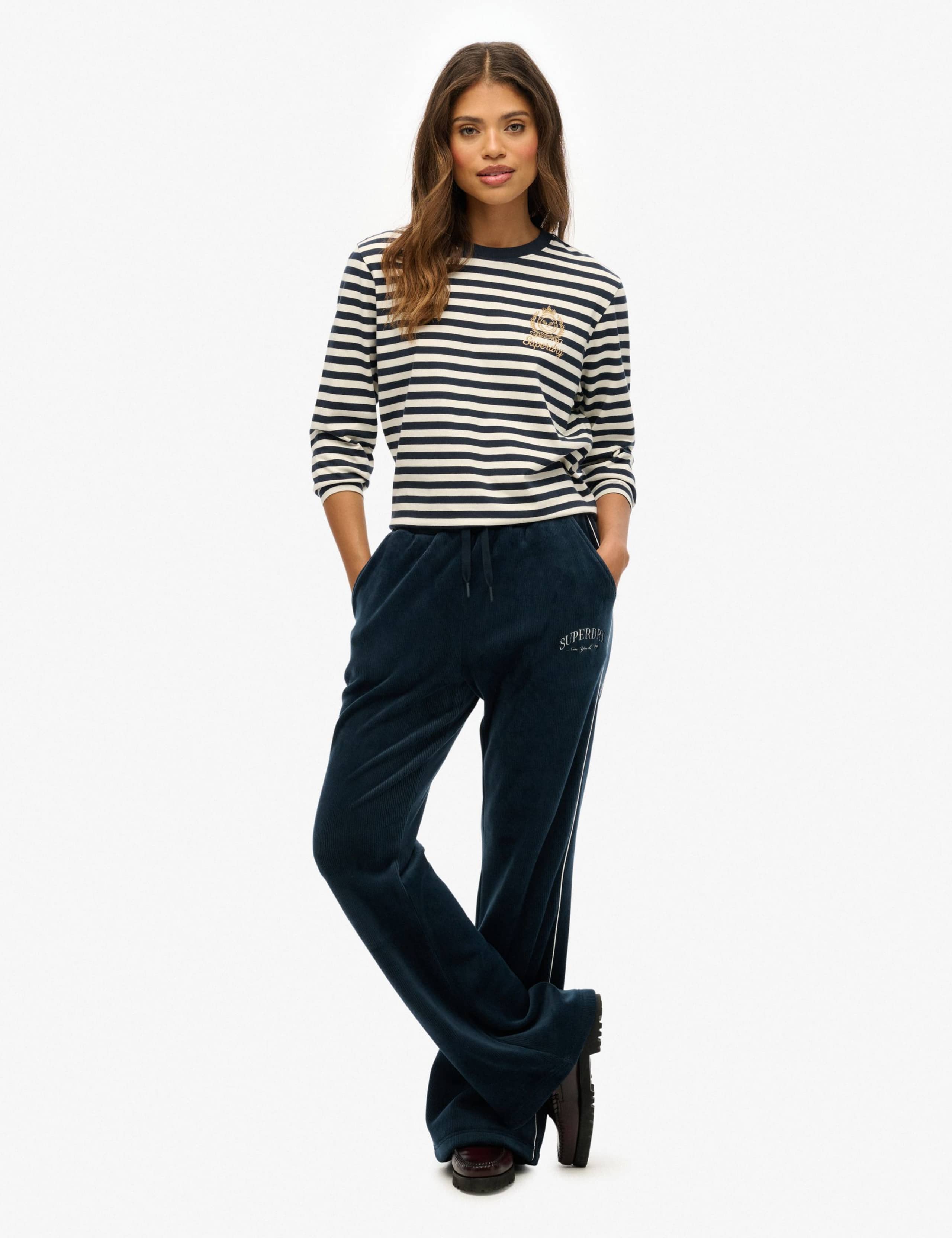 Pure Cotton Long Sleeve Stripe Top 4 of 6