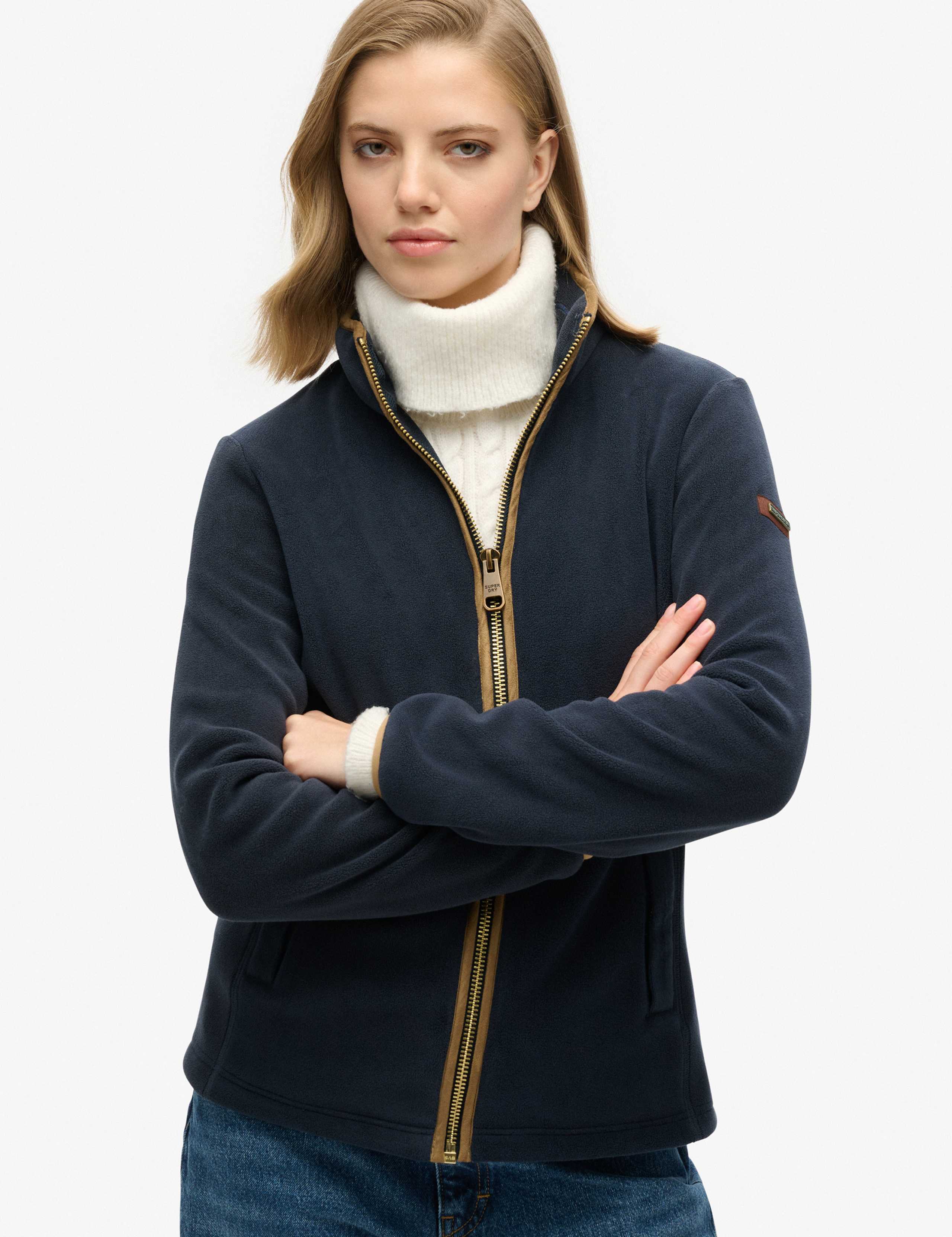 Zip Up Slim Fleece Jacket 4 of 6