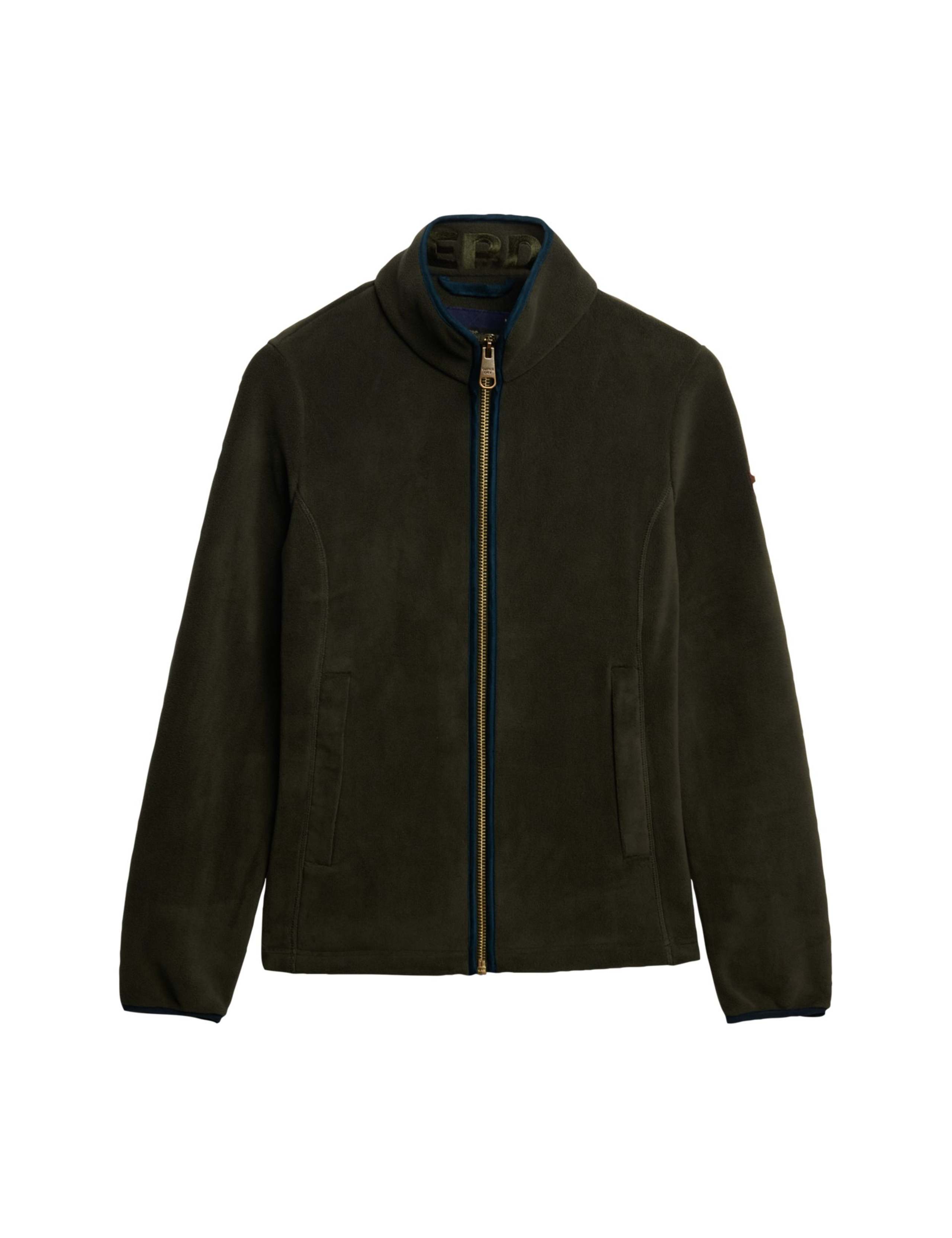 Slim Fit Zip Fleece Jacket 1 of 2